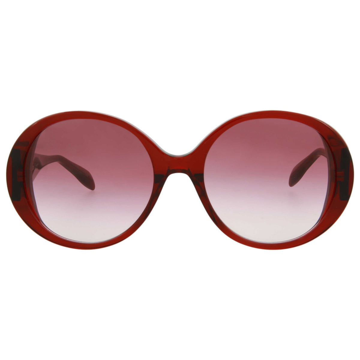 משקפי שמש Alexander McQueen דגם Am0285S לנשים 57 מ״מ בצבע Burgundy