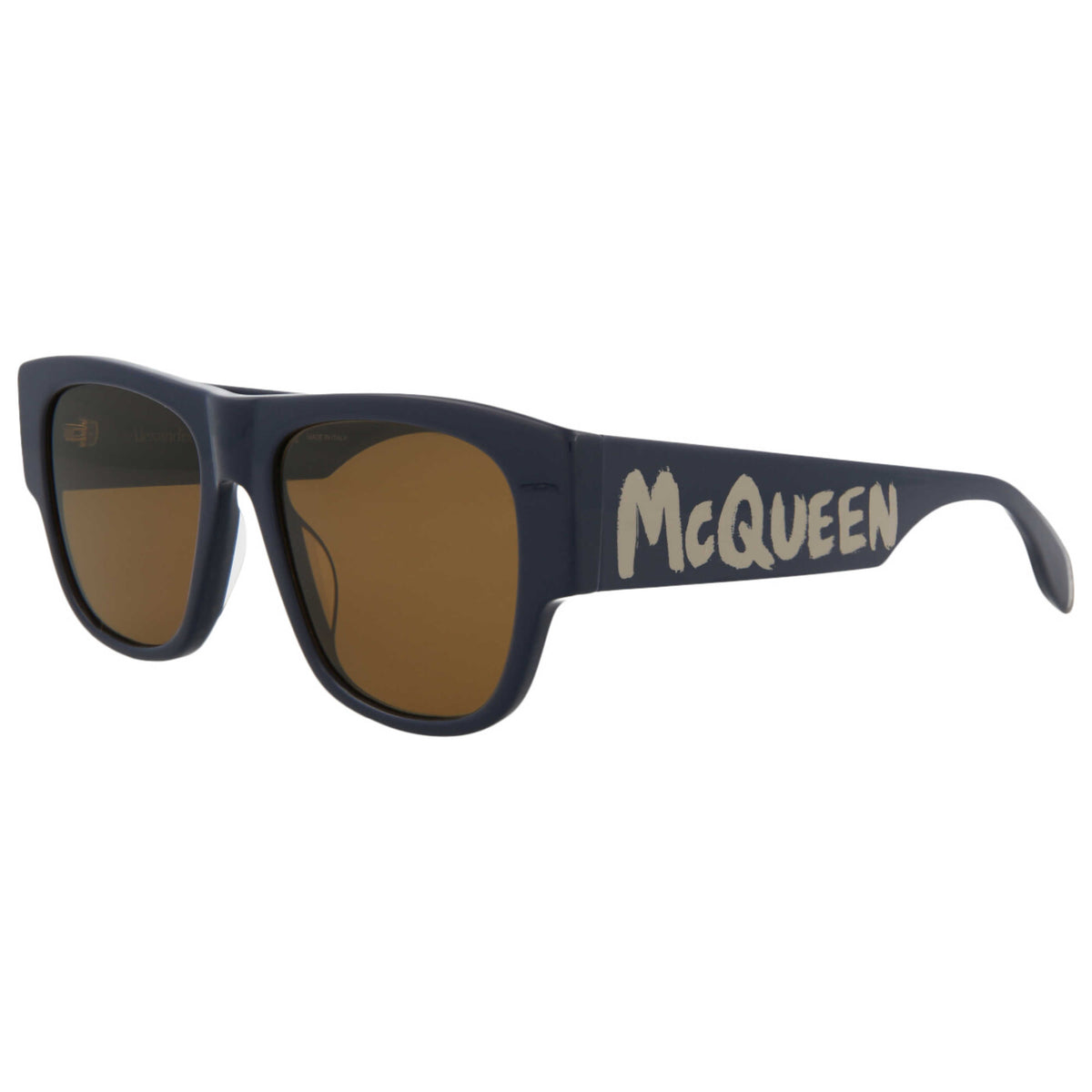 משקפי שמש Alexander McQueen דגם Core לגברים 54 מ״מ בצבע כחול