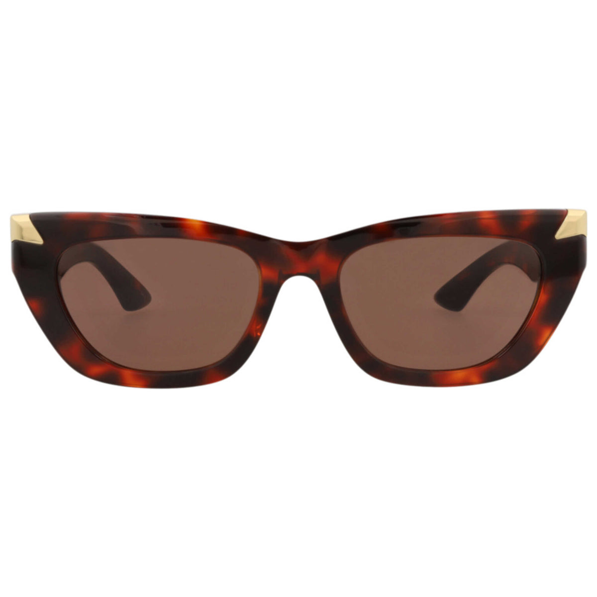 משקפי שמש Alexander McQueen דגם Am0440Sa לנשים 53 מ״מ בצבע הוואנה