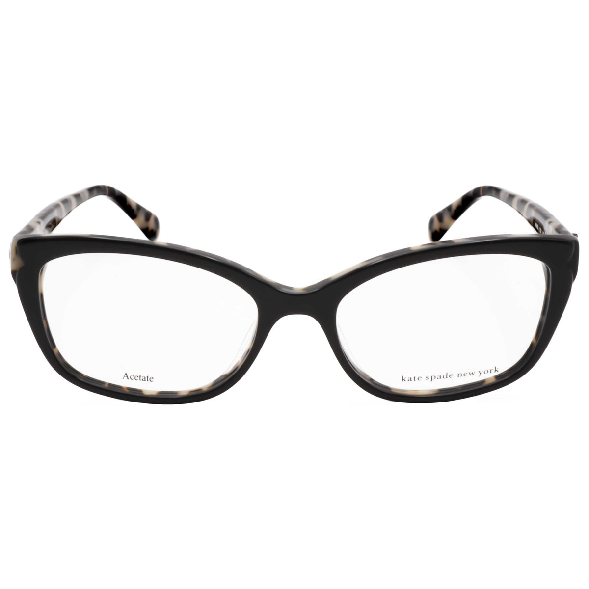 משקפי ראייה Kate Spade דגם Arabel לנשים 51 מ״מ בצבע שחור לבן הוואנה