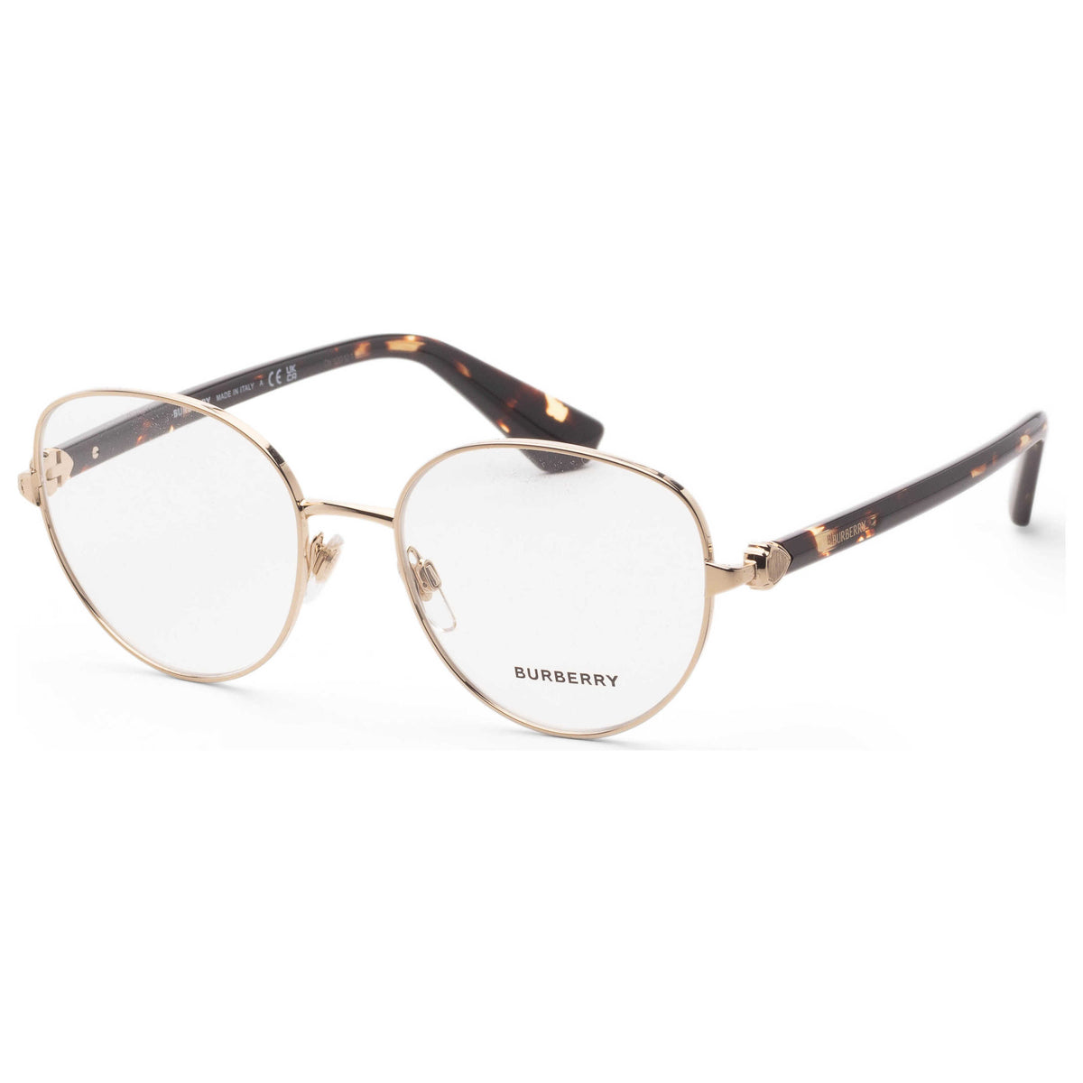משקפי ראייה Burberry דגם Be1394 לנשים 53 מ״מ בצבע Light זהב