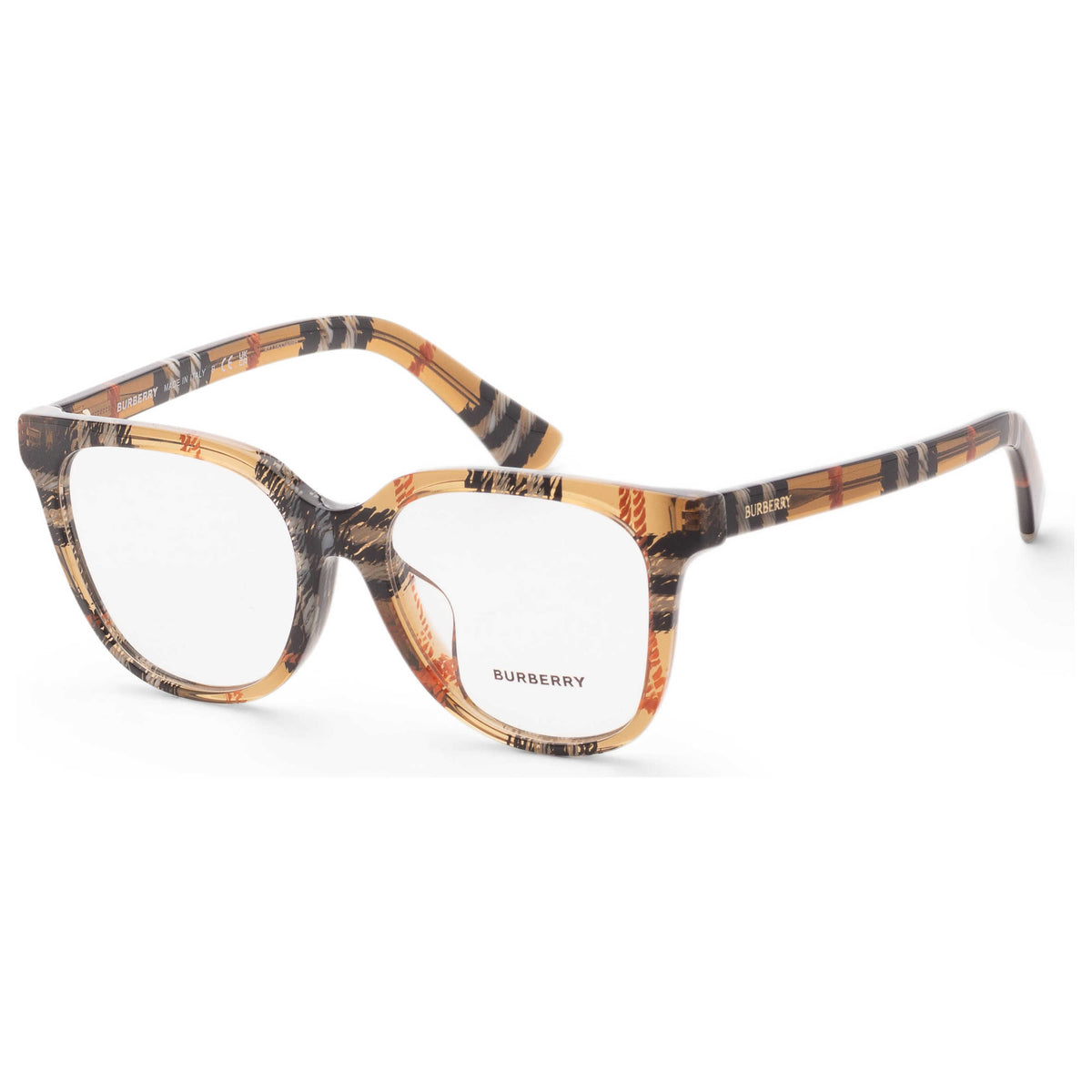 משקפי ראייה Burberry דגם Be2439F לנשים 52 מ״מ בצבע Checker Sand Beige