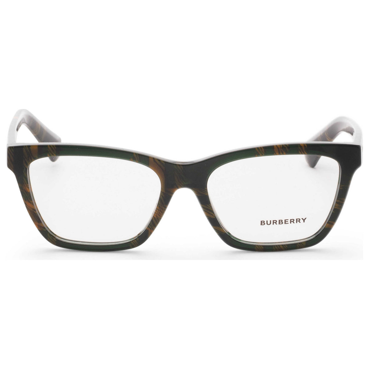 משקפי ראייה Burberry דגם Be2440 לנשים 52 מ״מ בצבע Checker ירוק