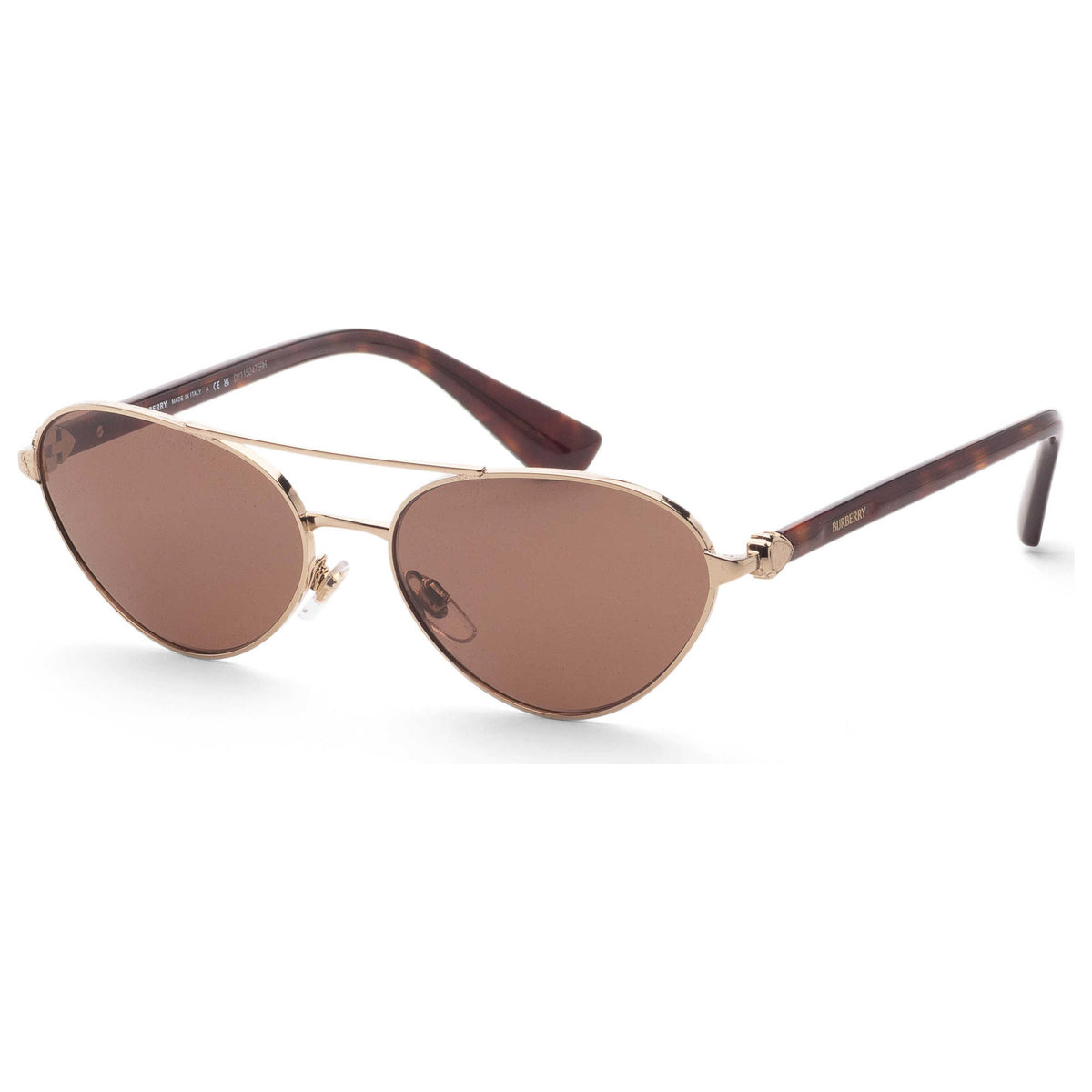 משקפי שמש Burberry דגם Be3165 לנשים 58 מ״מ בצבע Light זהב