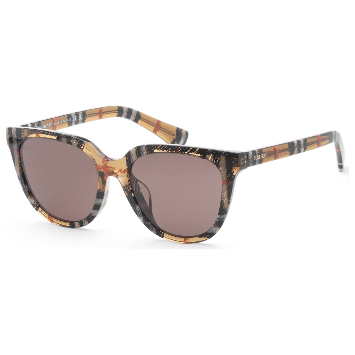 משקפי שמש Burberry דגם Be4469F לנשים 53 מ״מ בצבע Checker Sand