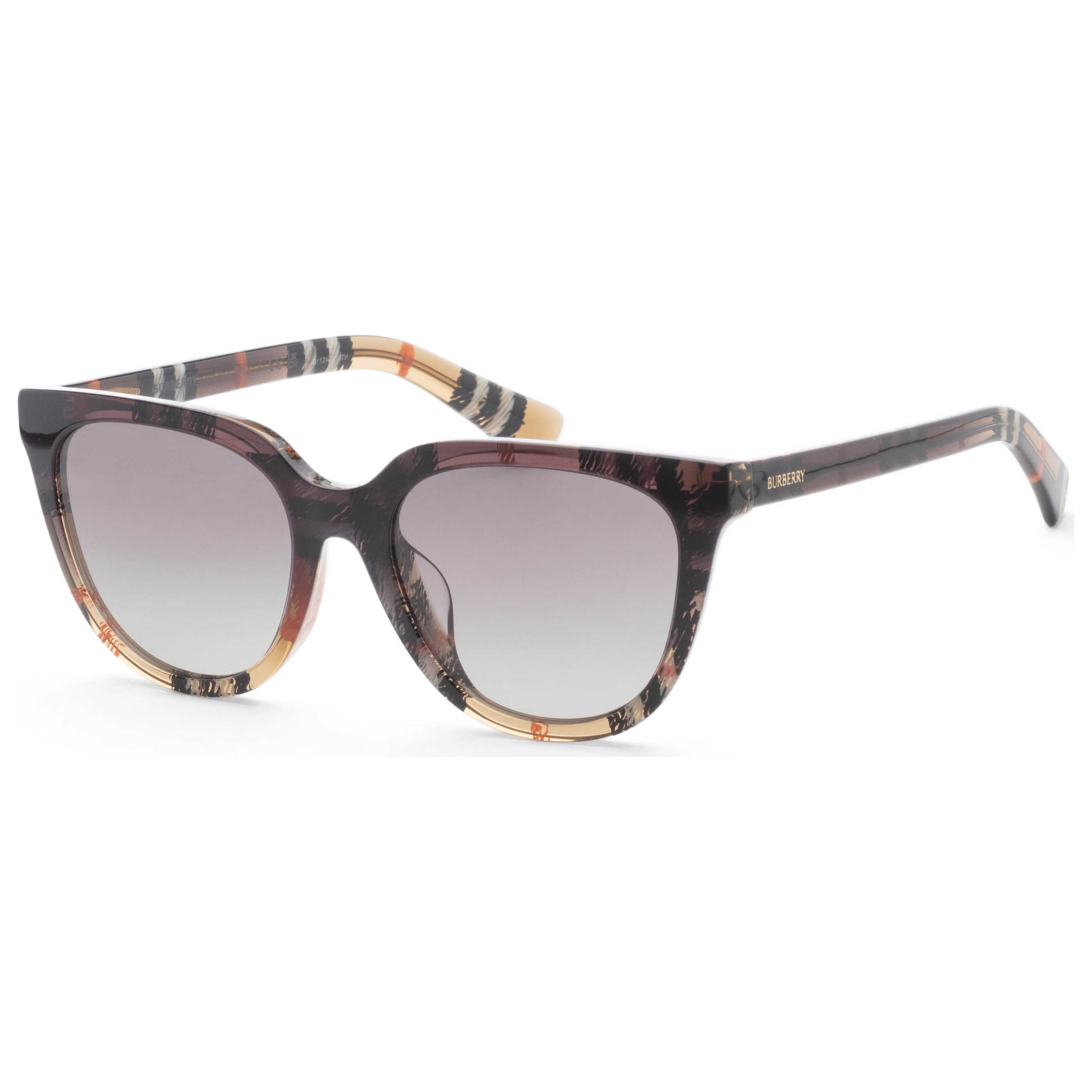 משקפי שמש Burberry דגם Be4469F לנשים 53 מ״מ בצבע Chcker Sand
