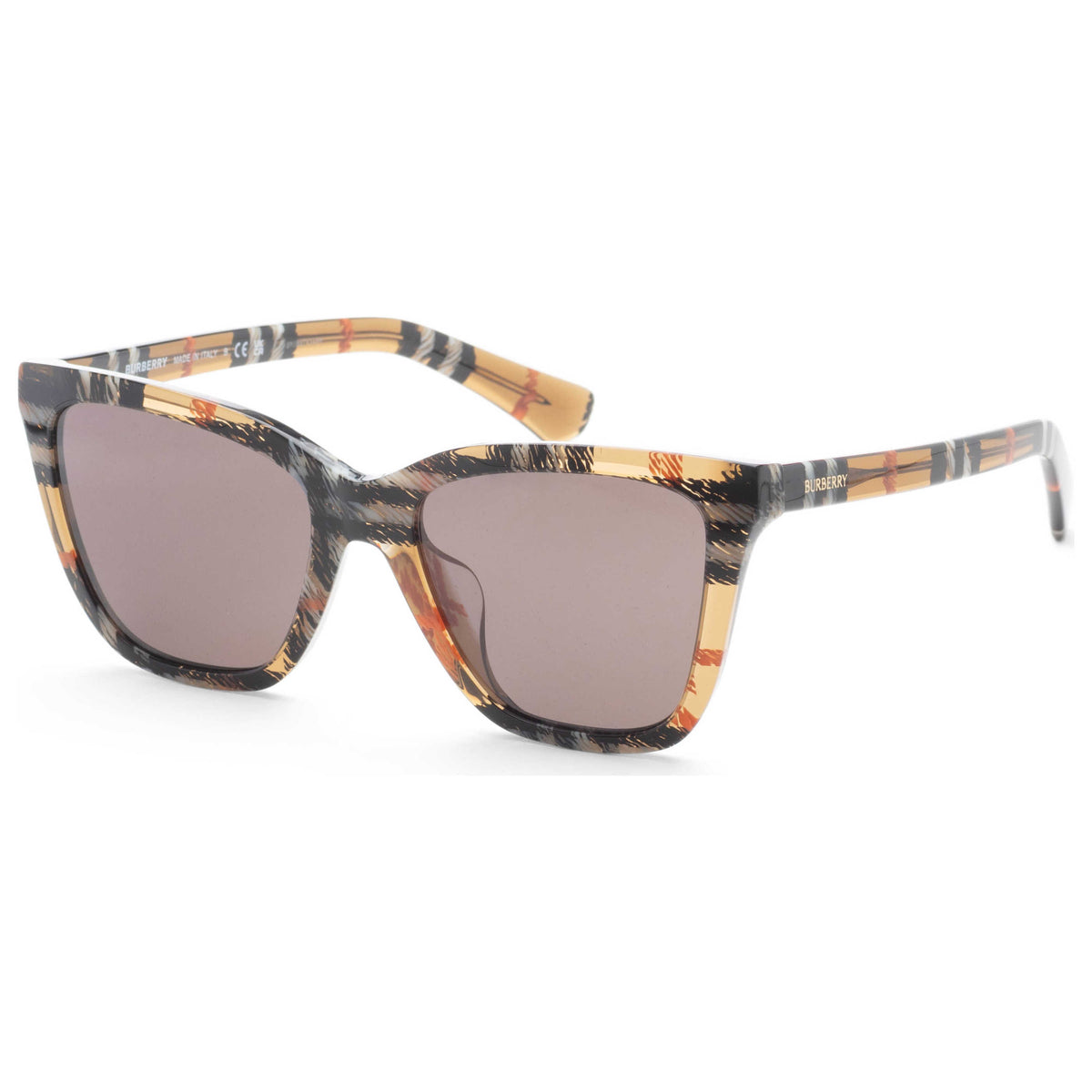 משקפי שמש Burberry דגם Be4470F לנשים 54 מ״מ בצבע Checker Sand
