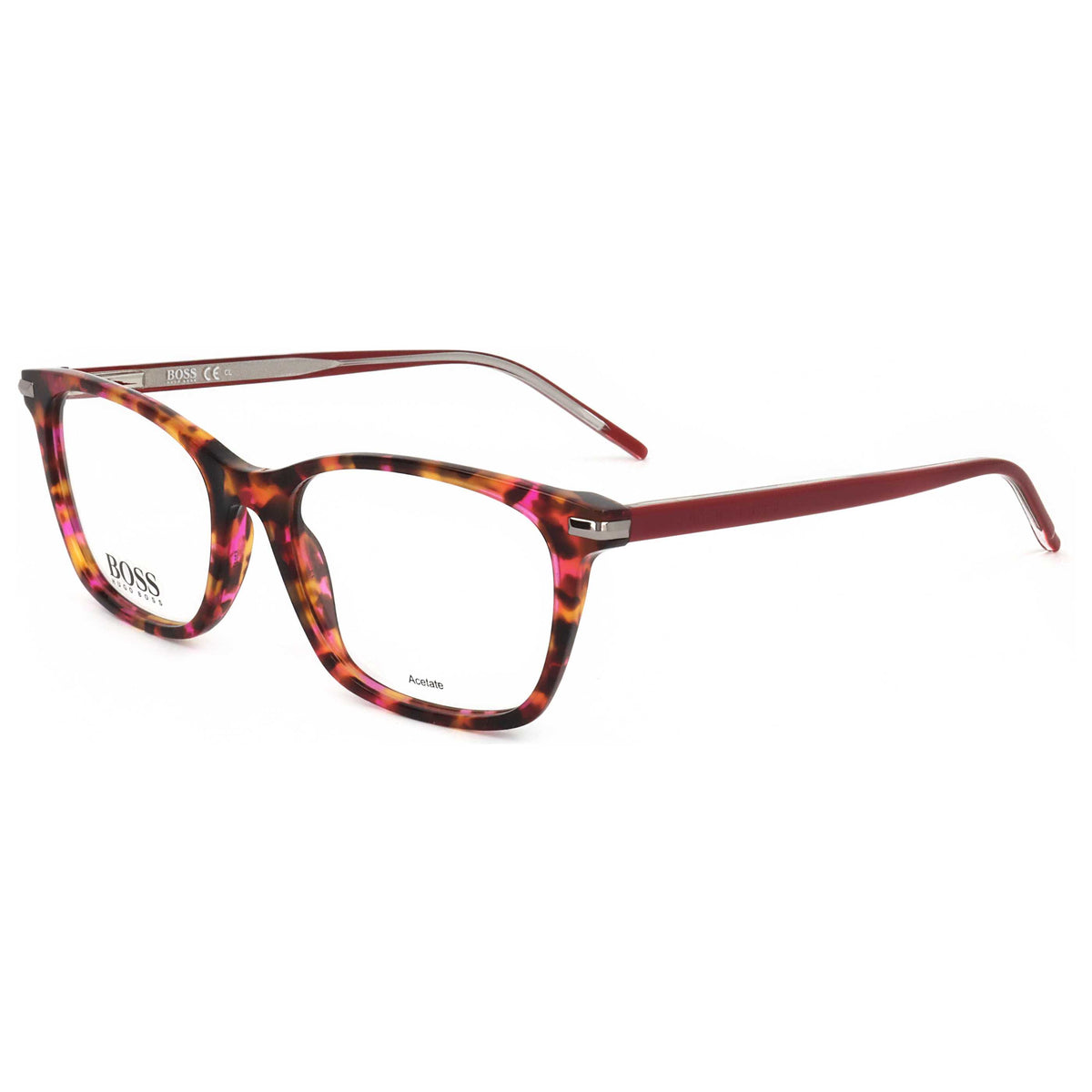 משקפי ראייה Hugo Boss דגם Boss1269 לנשים 53 מ״מ בצבע אדום הוואנה