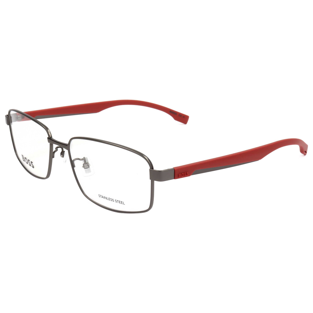 Hugo Boss Men's 57mm Matte Dark Ruthenium Eyeglasses BOSS1470-F-R80-57