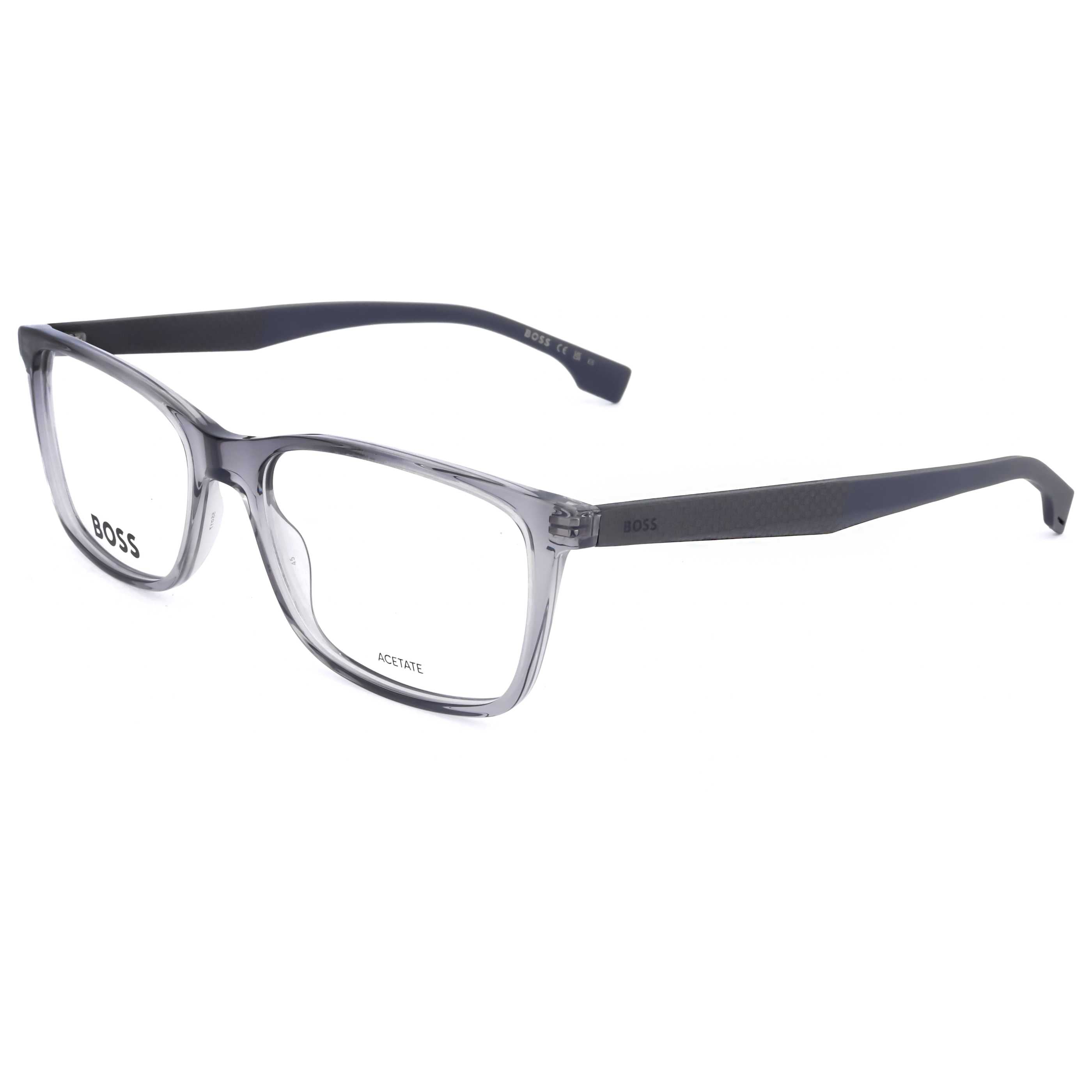 משקפי ראייה Hugo Boss דגם Boss1581 לגברים 55 מ״מ בצבע אפור
