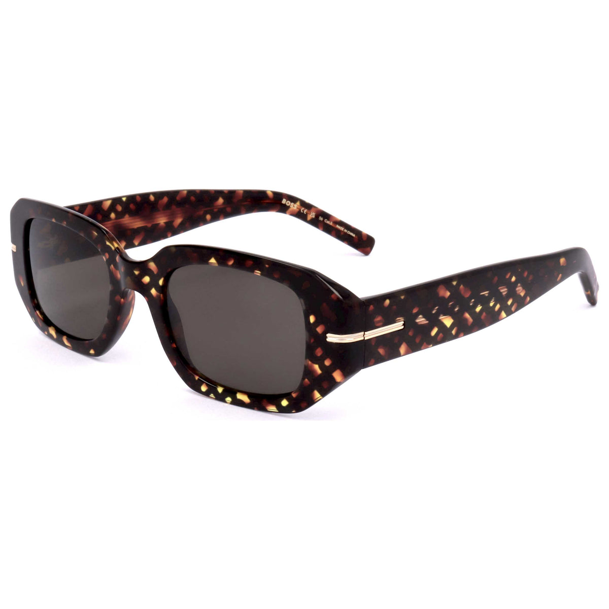 משקפי שמש Hugo Boss דגם Boss1608 לנשים 50 מ״מ בצבע הוואנה Pattern