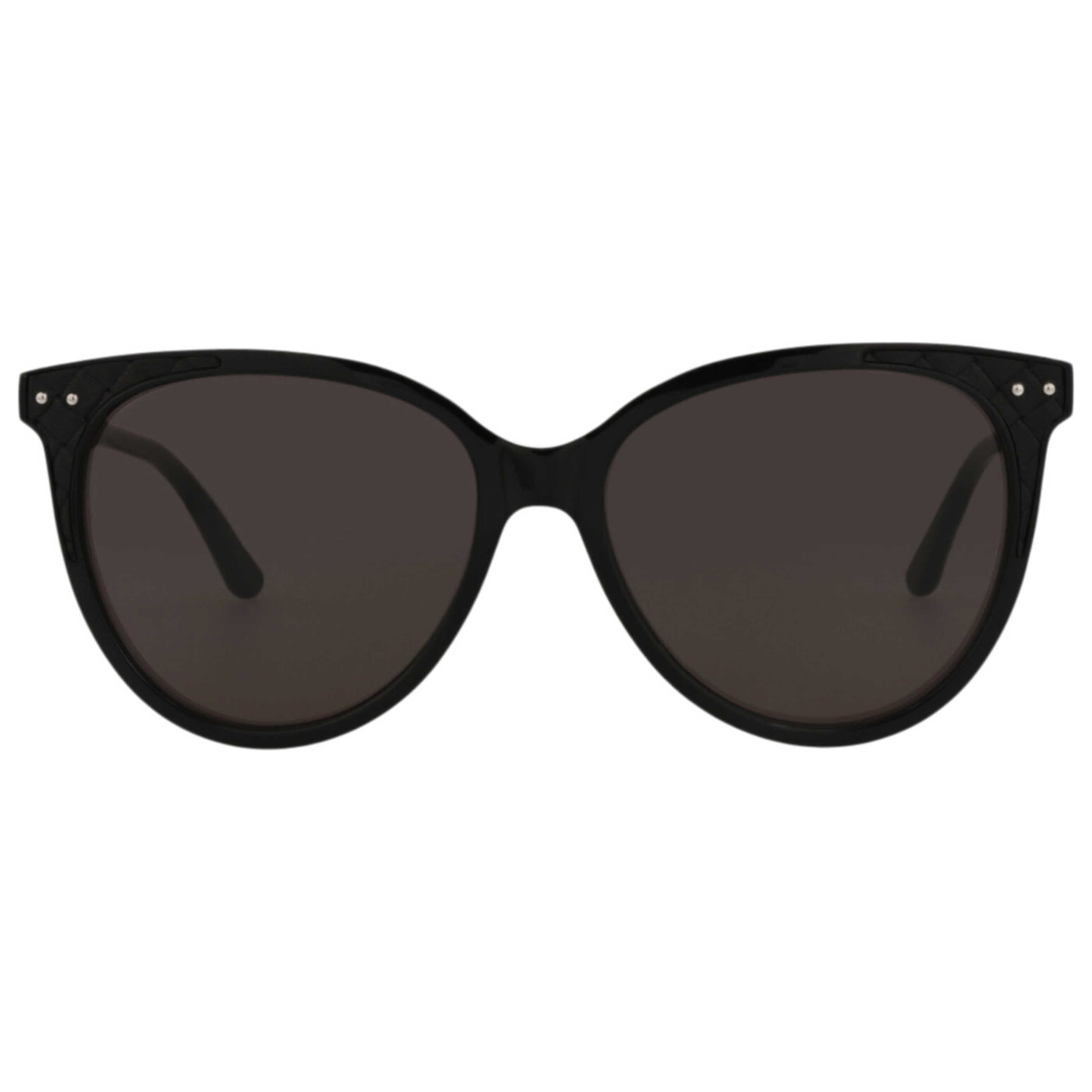 משקפי שמש Bottega Veneta דגם Bv0119S לנשים 55 מ״מ בצבע שחור מבריק