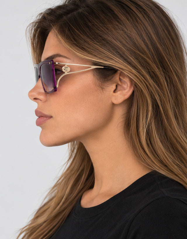 משקפי שמש Carrera דגם Caunica לנשים 60 מ״מ בצבע Violet