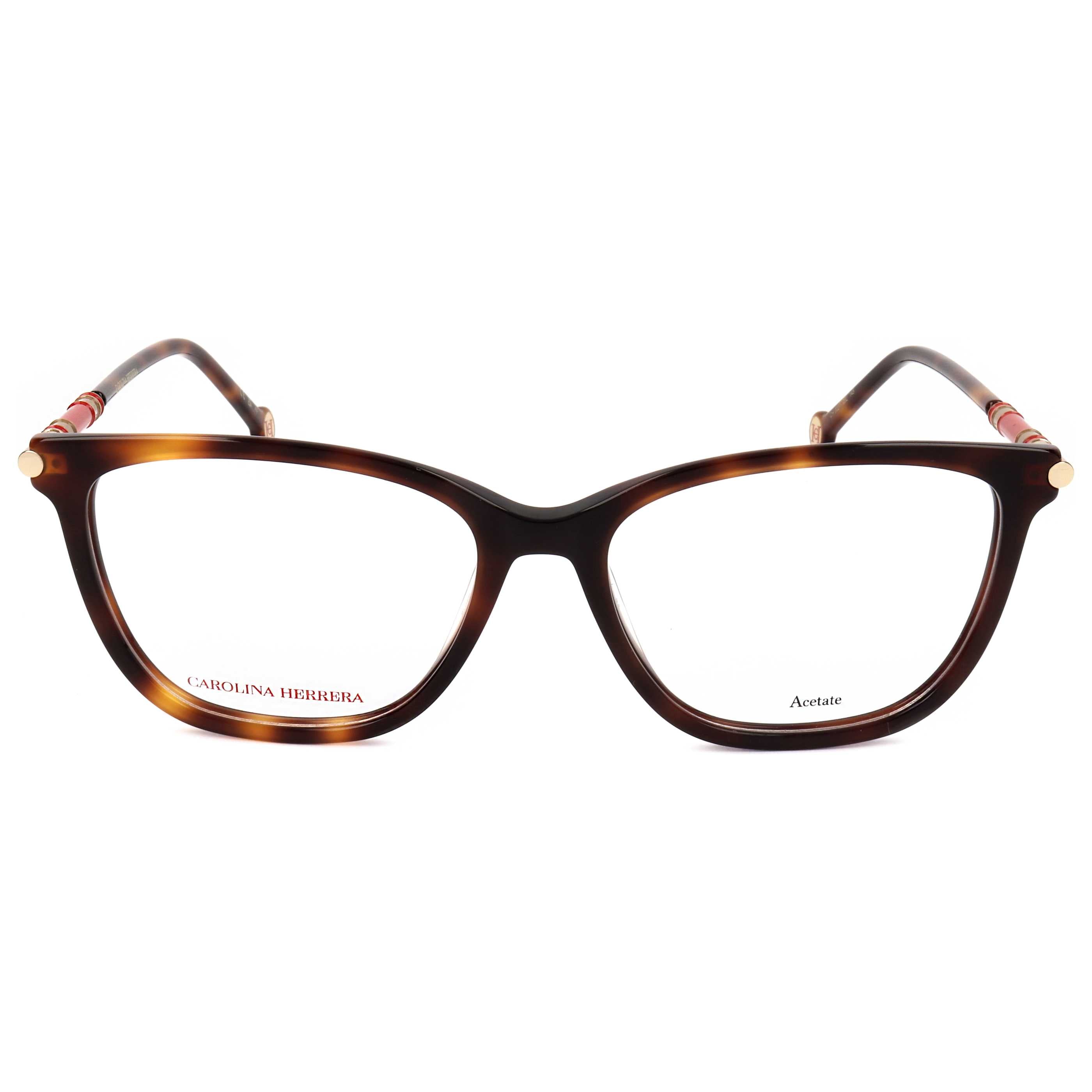 משקפי ראייה Carolina Herrera דגם Ch0027 לנשים 55 מ״מ בצבע הוואנה