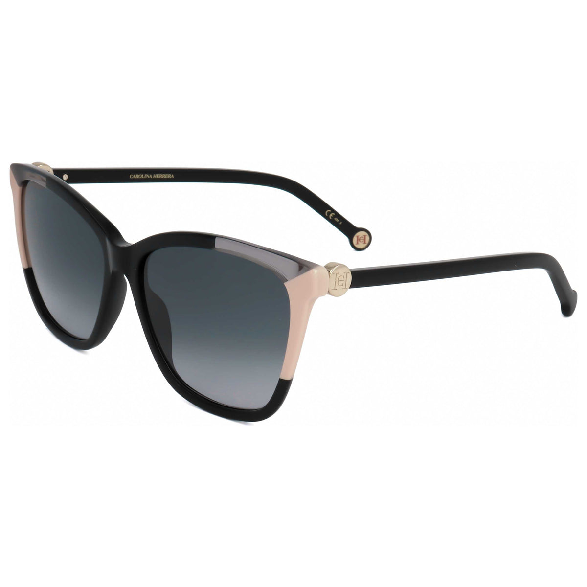 משקפי שמש Carolina Herrera דגם CH0052-S-KDX-58 לנשים 58 מ״מ בצבע Black Nude