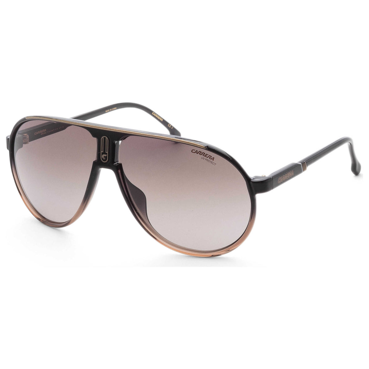 Carrera Unisex 62mm Black Shaded Brown Sunglasses CHAMPION65-N-DCC-HA