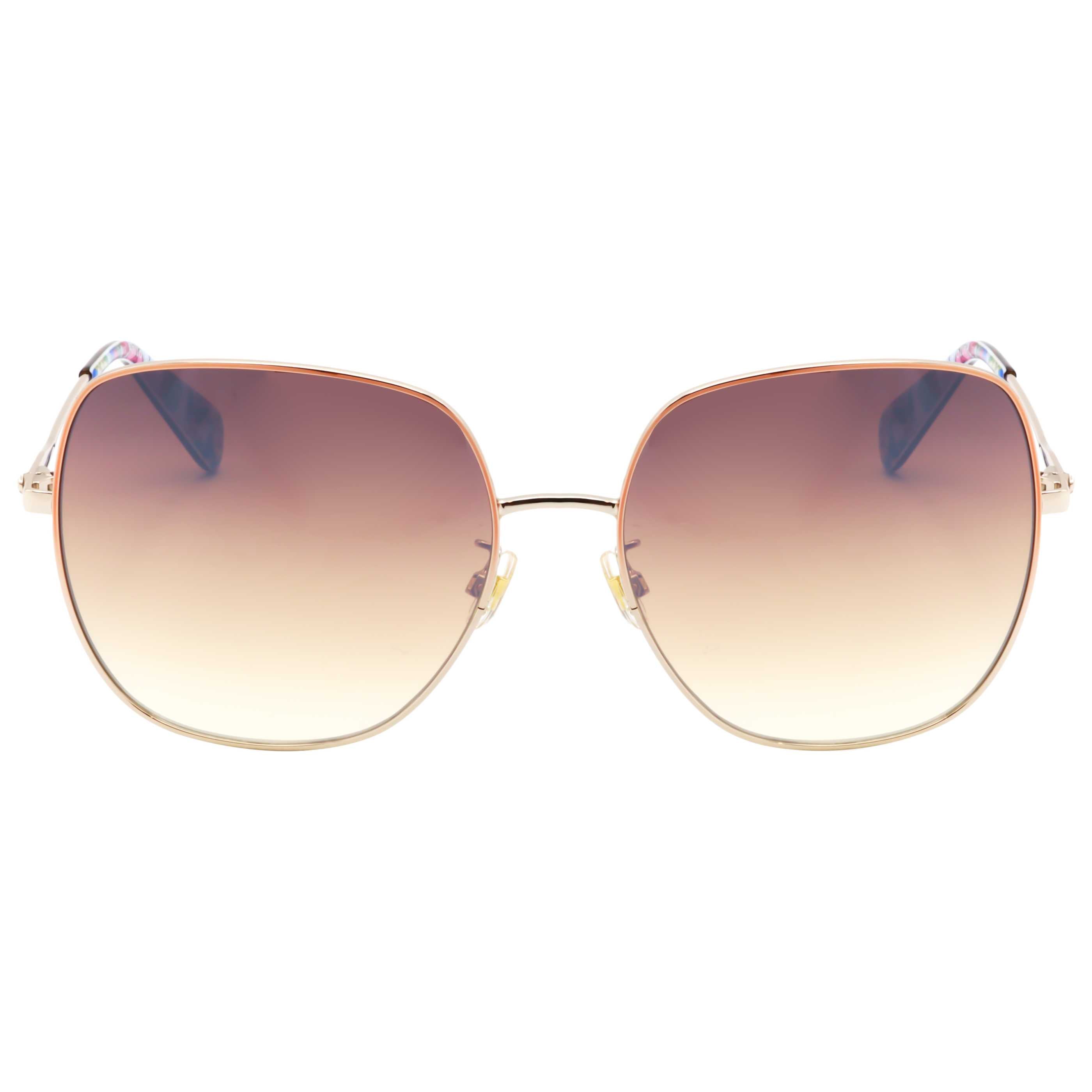משקפי שמש Kate Spade דגם Charli לנשים 59 מ״מ בצבע אדום זהב