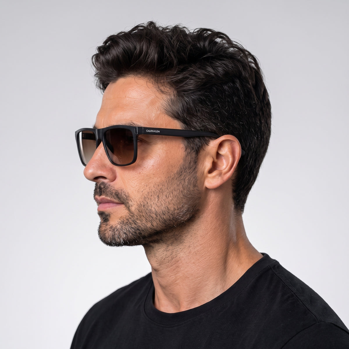משקפי שמש Calvin Klein דגם Ck20521Sn לגברים 56 מ״מ בצבע מט כחול נייבי