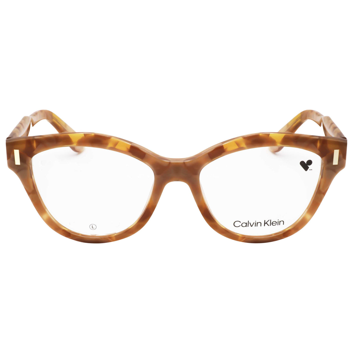 משקפי ראייה Calvin Klein דגם Ck23541 לנשים 53 מ״מ בצבע Caramel הוואנה