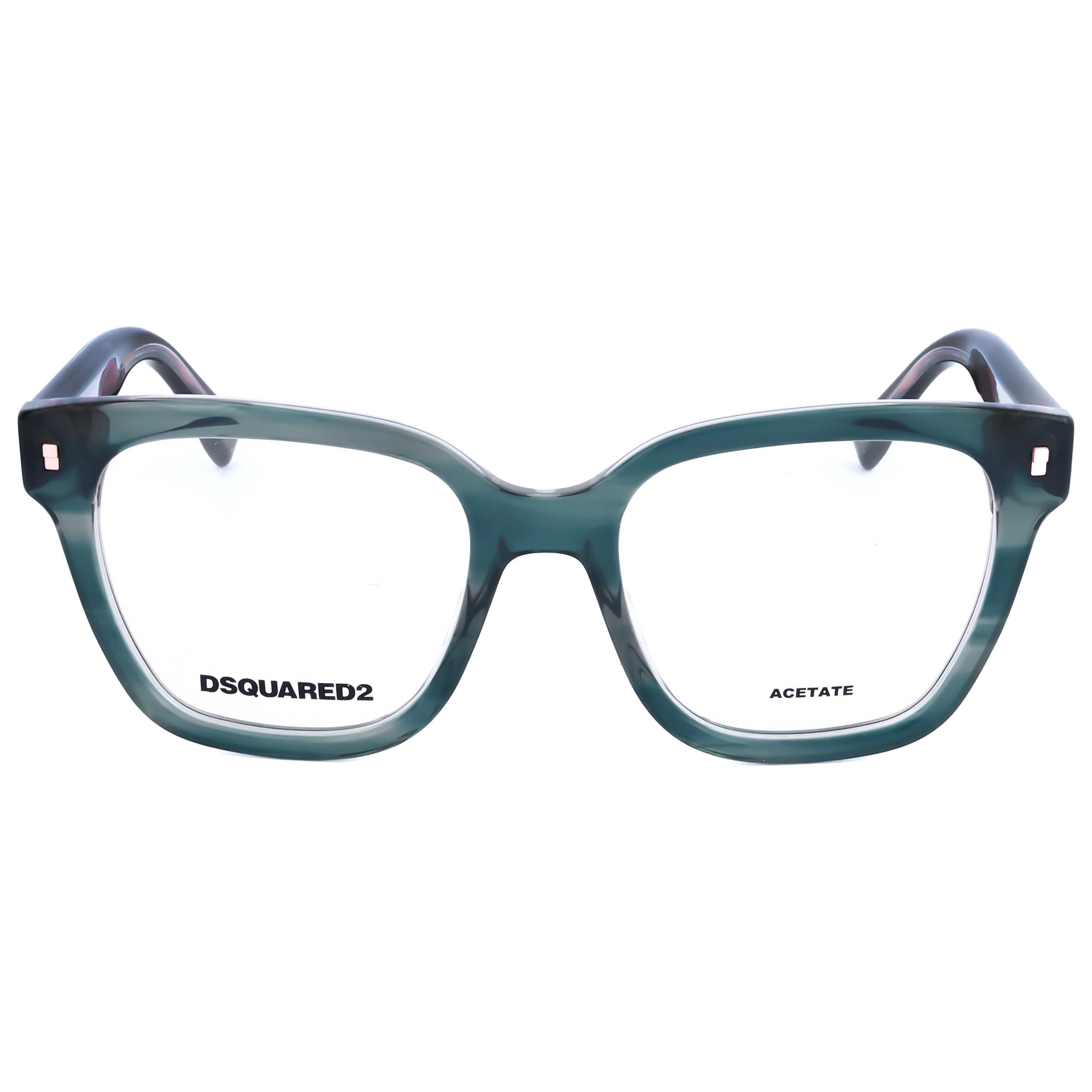 משקפי ראייה Dsquared2 דגם D20025 לנשים 51 מ״מ בצבע Striped Teal