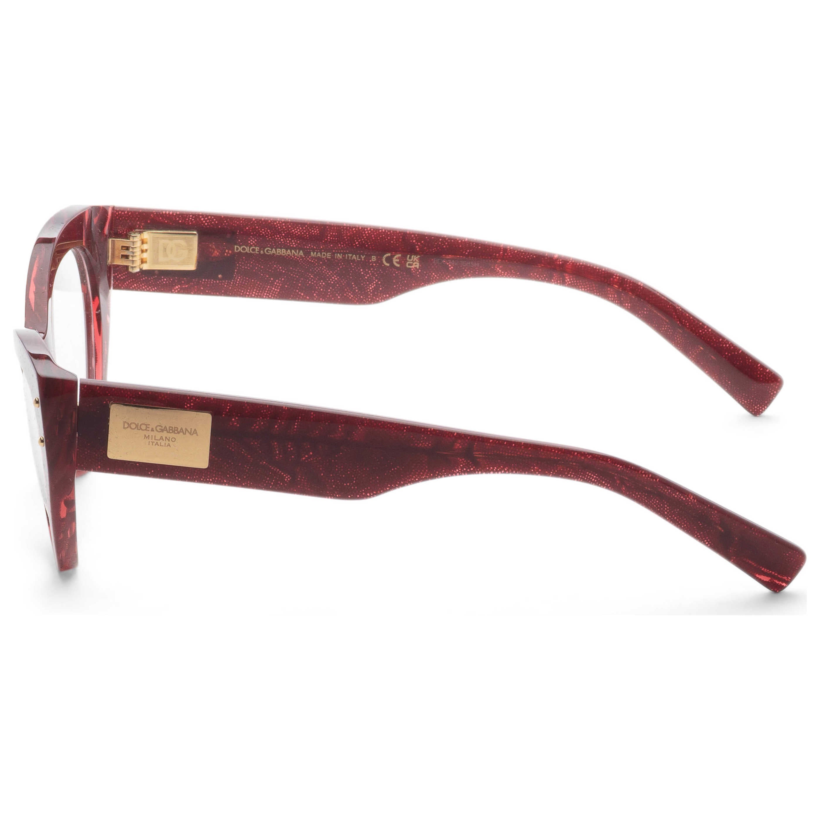 משקפי ראייה Dolce & Gabbana דגם Dg3403 לנשים 54 מ״מ בצבע בורדו Lace