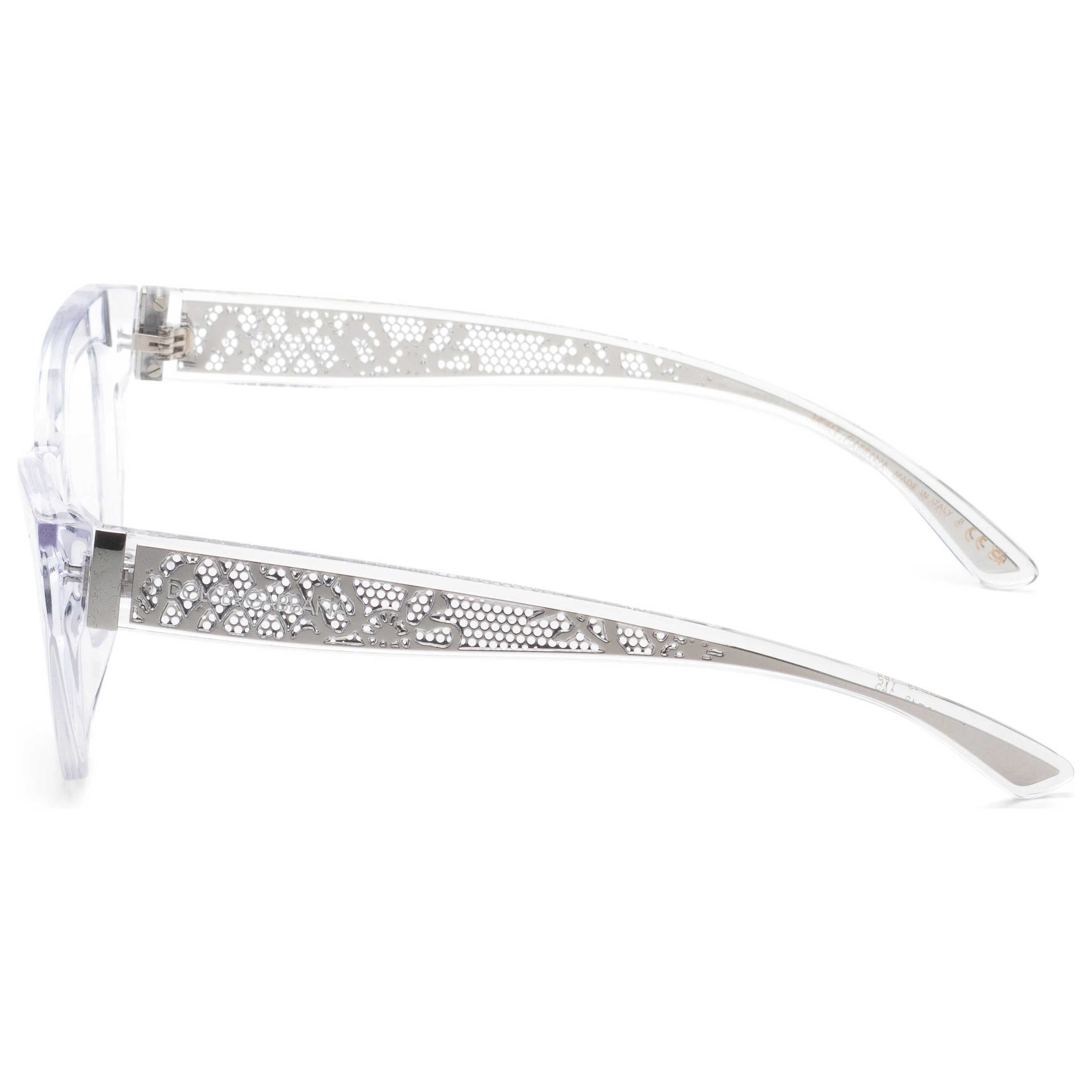 משקפי ראייה Dolce & Gabbana דגם Dg3412 לנשים 53 מ״מ בצבע קריסטל