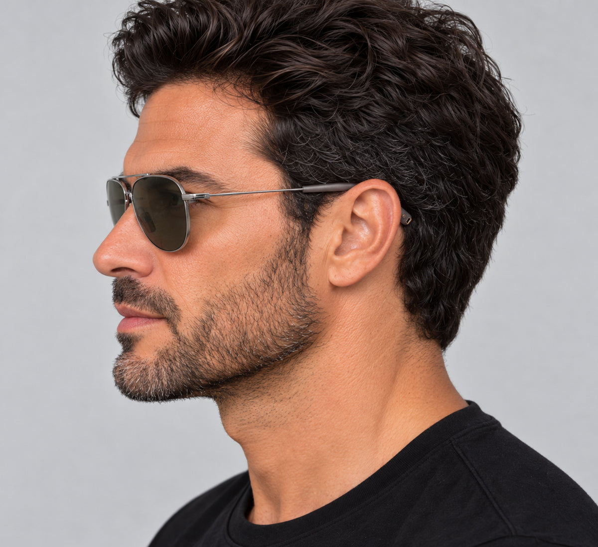 Dita Men's Lancier 61mm Black Palladium Sunglasses DLS101-61-02