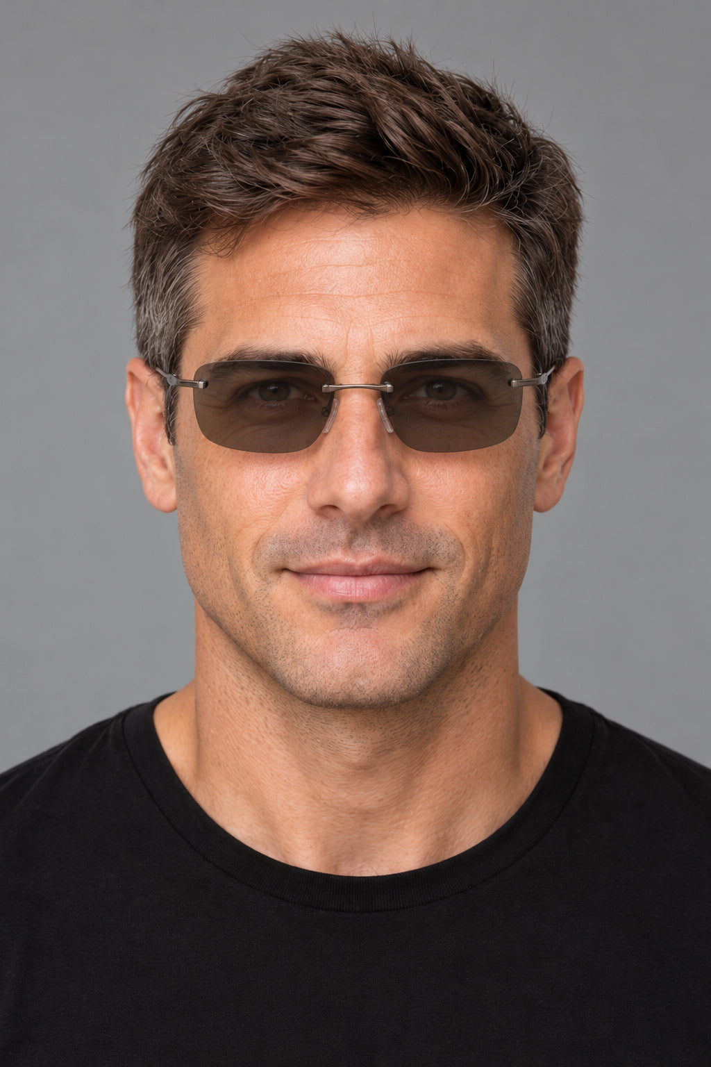 Dita Men's Lancier 56mm Black Sand Sunglasses DLS120-A-02