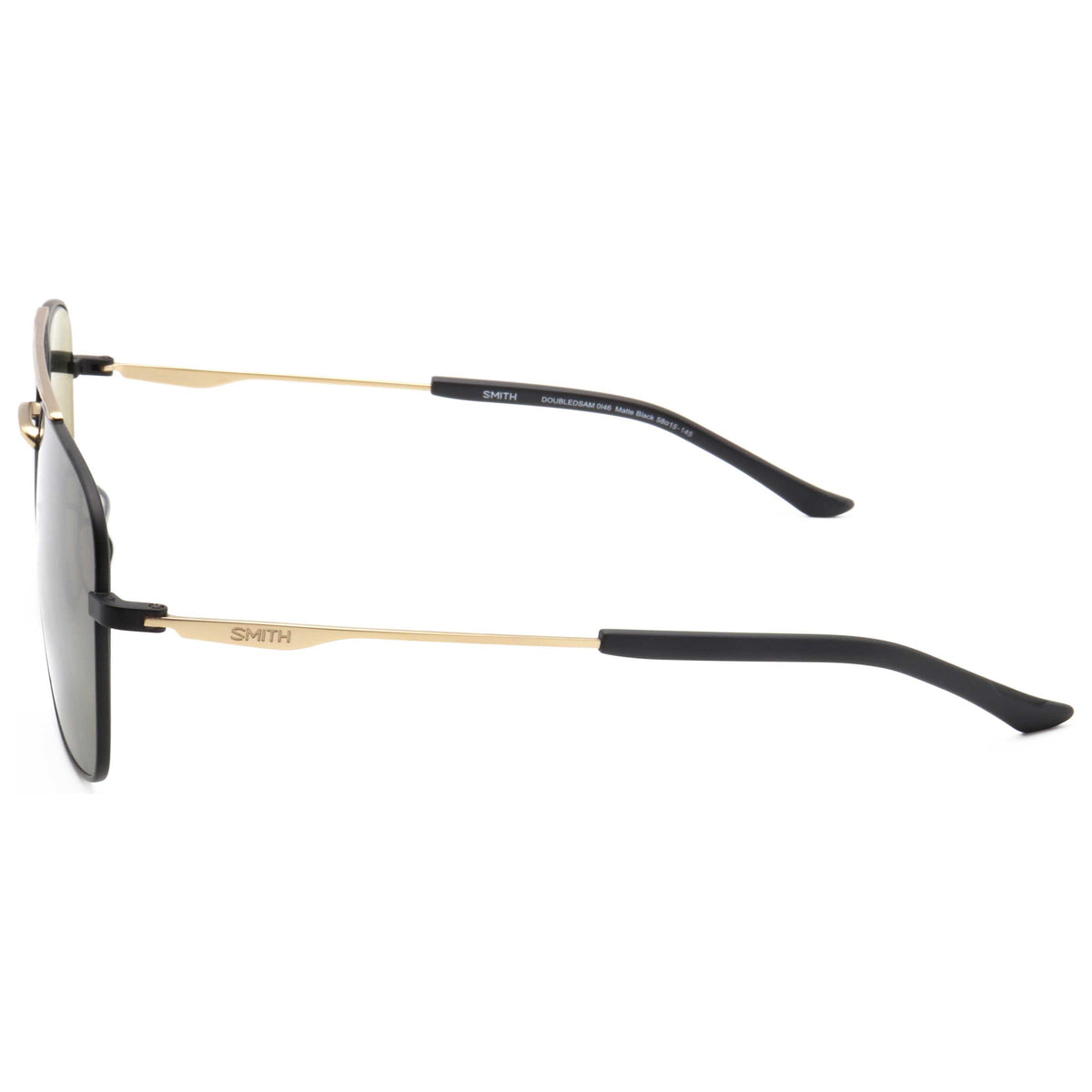 משקפי שמש Smith Optics Doubledsam יוניסקס 58 מ״מ בצבע מט שחור זהב