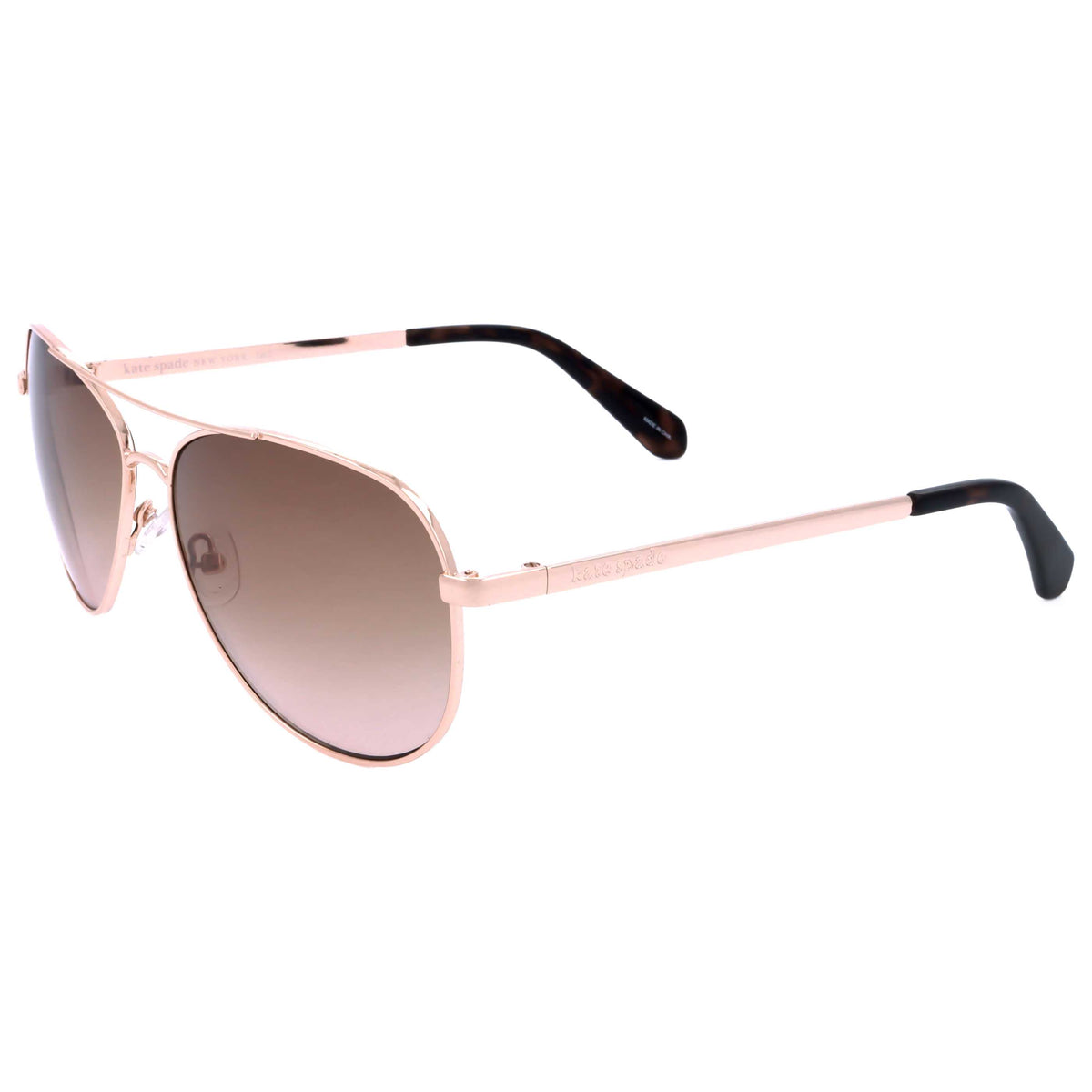 משקפי שמש Kate Spade דגם EMMALINE-S-000-58 לנשים 58 מ״מ בצבע זהב ורוד