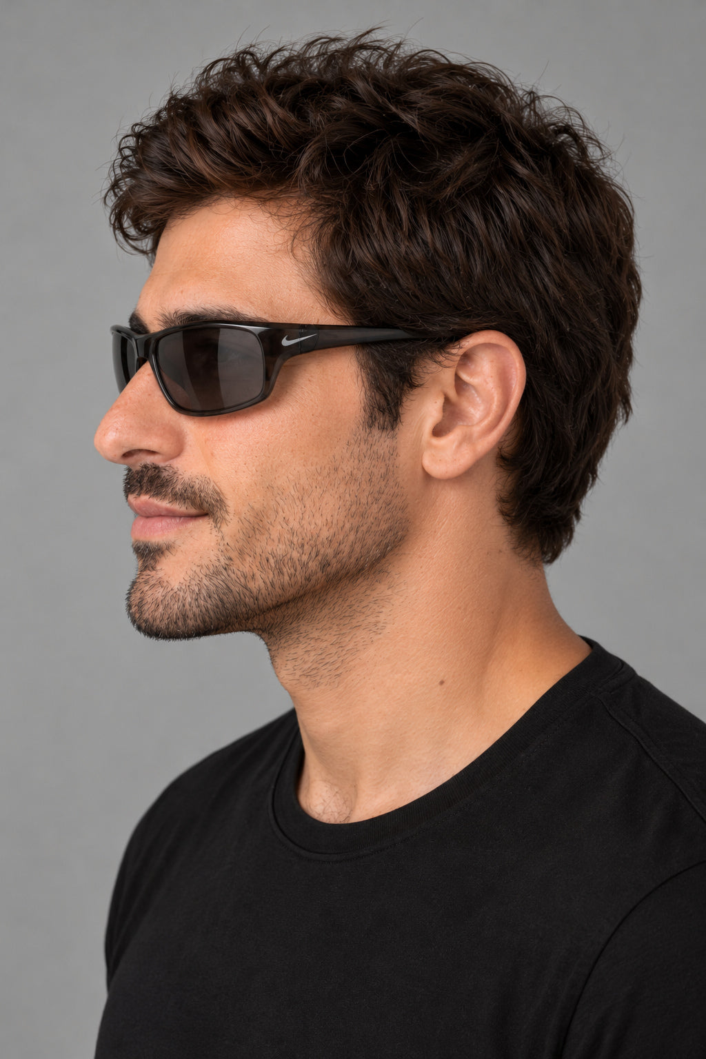 Nike Men's Adrenaline 64 mm Mercury Grey Sunglasses EV0605-011-64