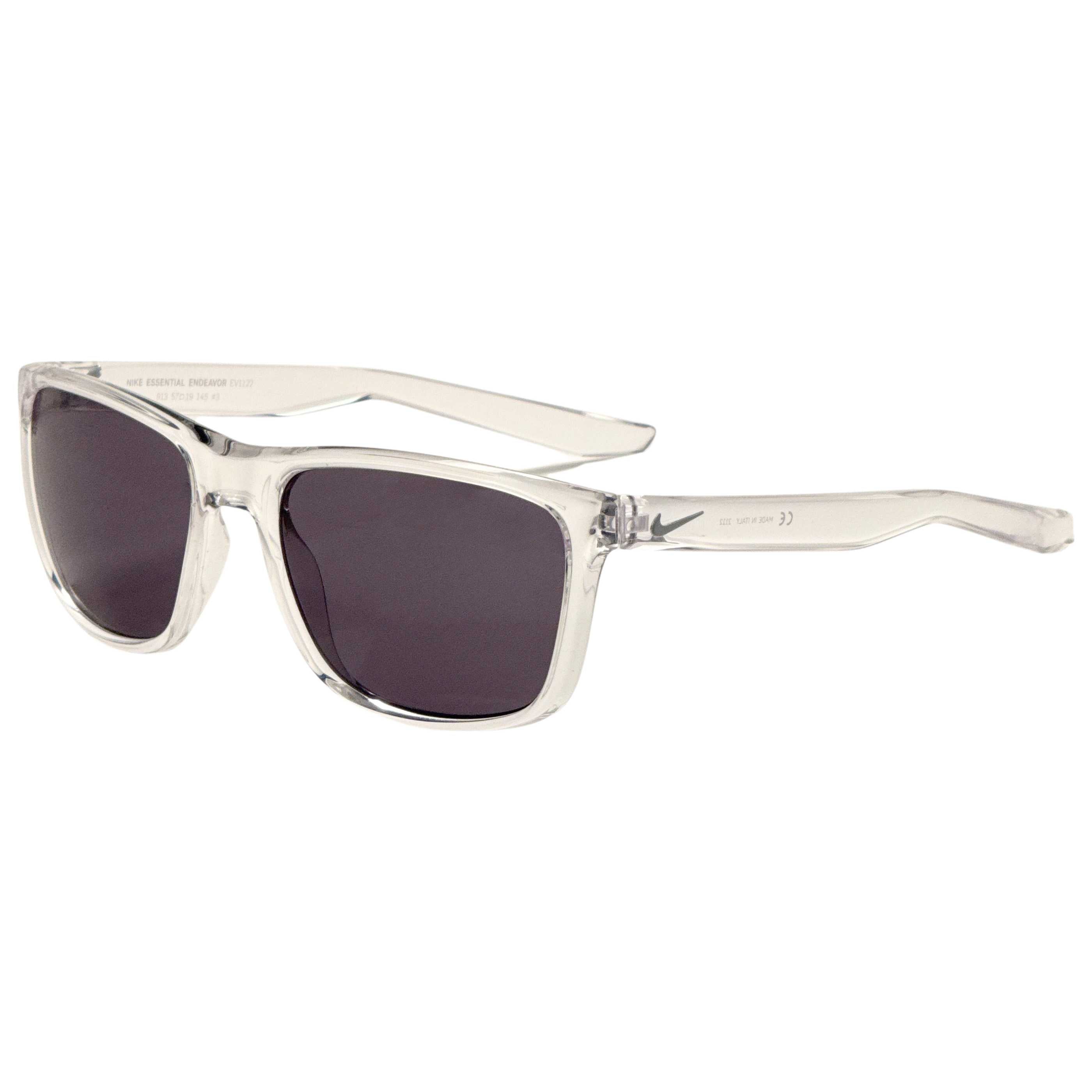משקפי שמש Nike דגם Essential Endeavor לגברים 57 מ״מ בצבע Clear