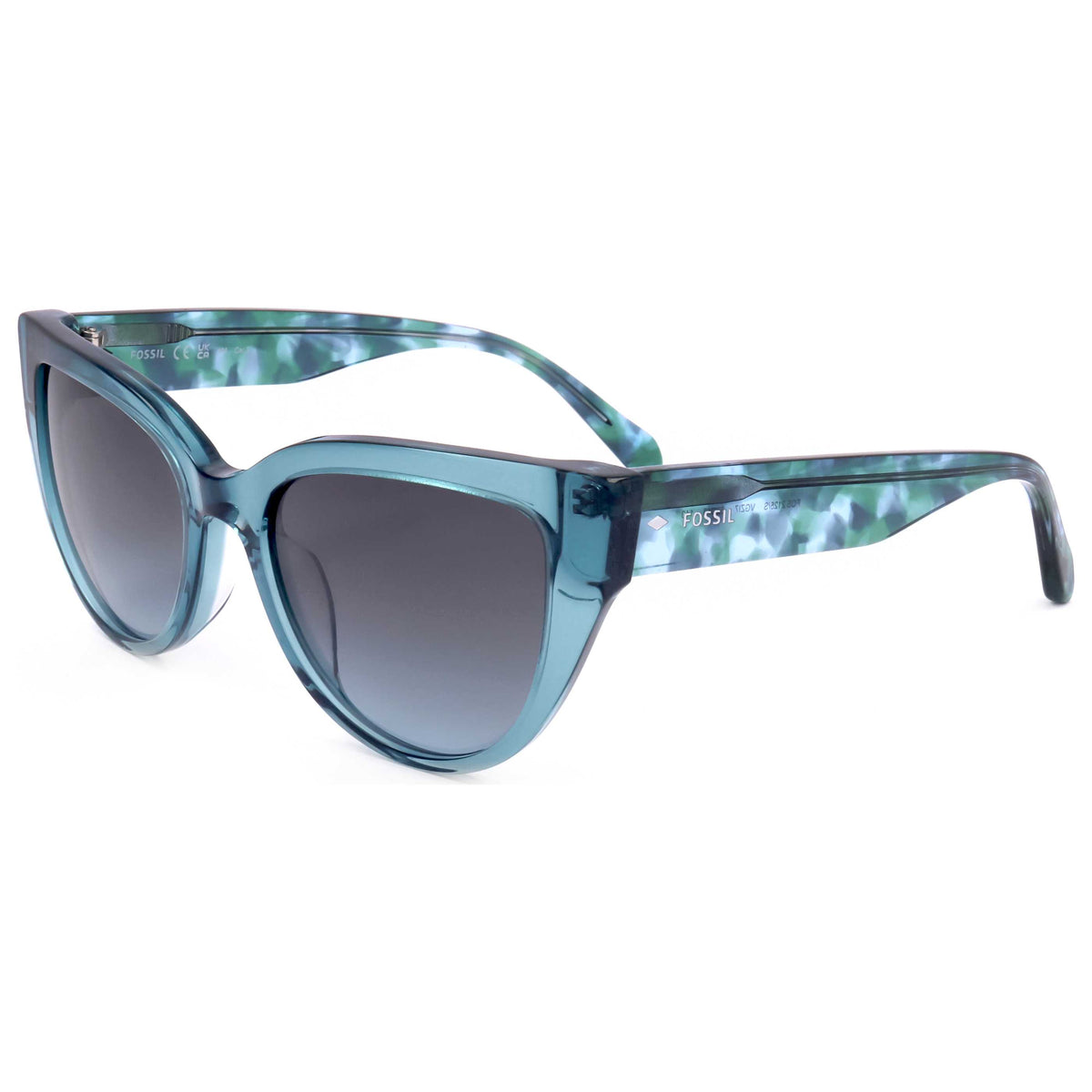 משקפי שמש Fossil דגם Fos2125S לנשים 52 מ״מ בצבע Cry Teal