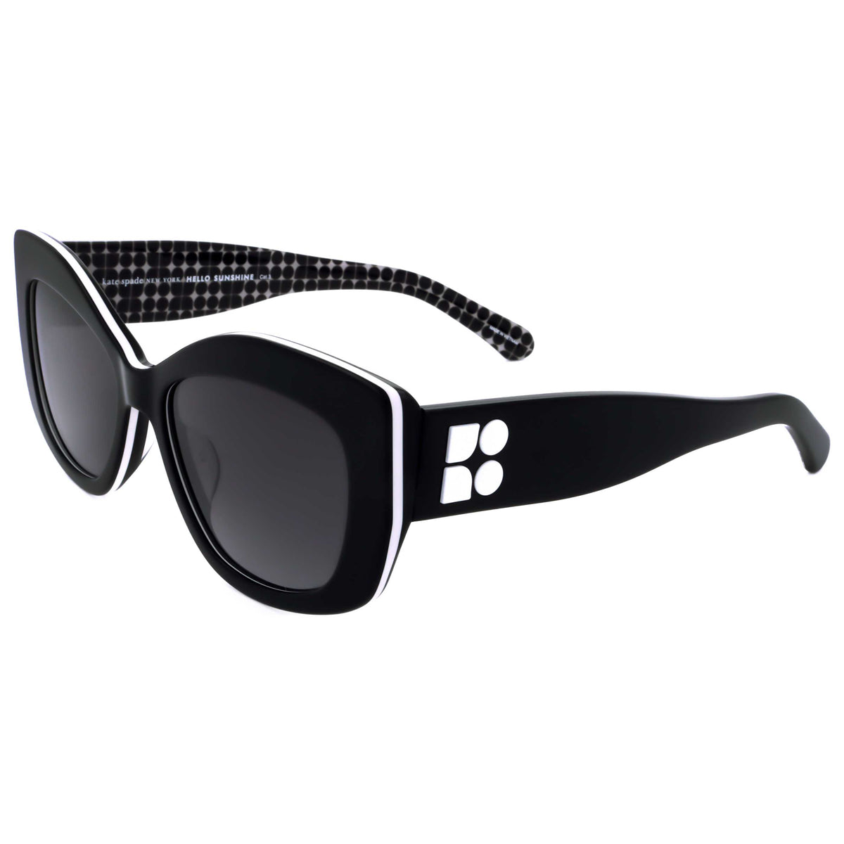 משקפי שמש Kate Spade דגם FRIDA-G-S-807-54 לנשים 54 מ״מ בצבע שחור