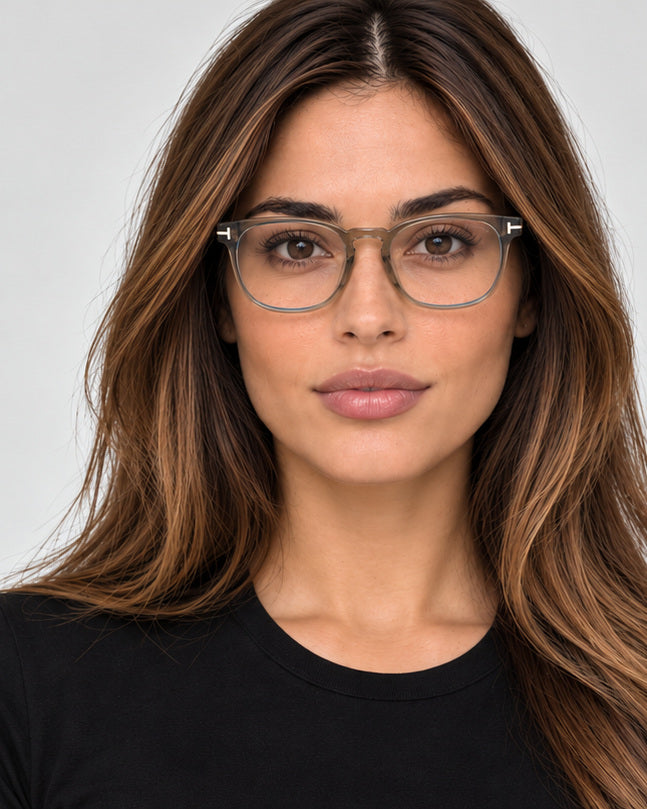 משקפי ראייה Tom Ford יוניסקס 49 מ״מ בצבע ירוק