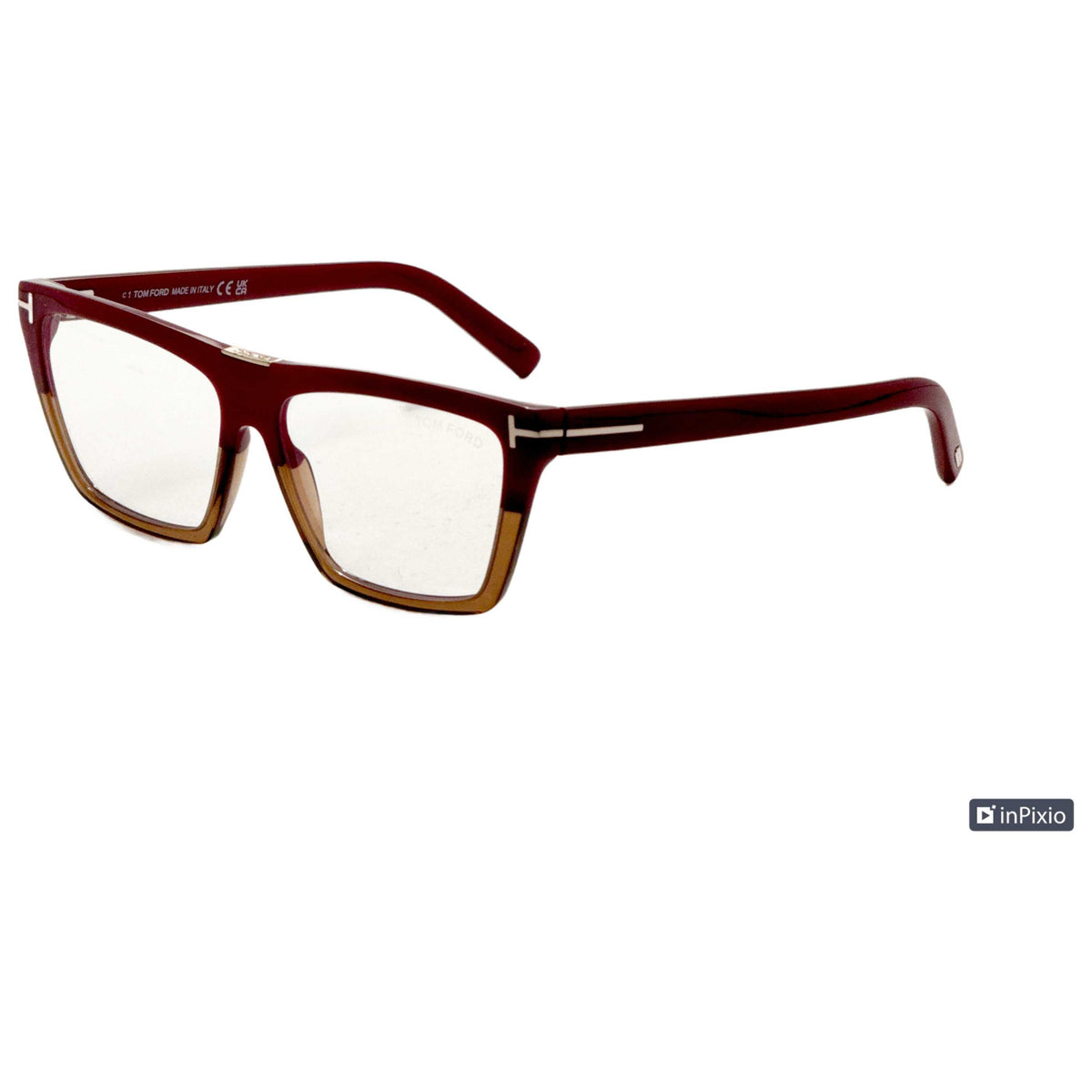משקפי ראייה Tom Ford דגם FT5912-B-083-57 לנשים 57 מ״מ בצבע Bordeaux Gradient