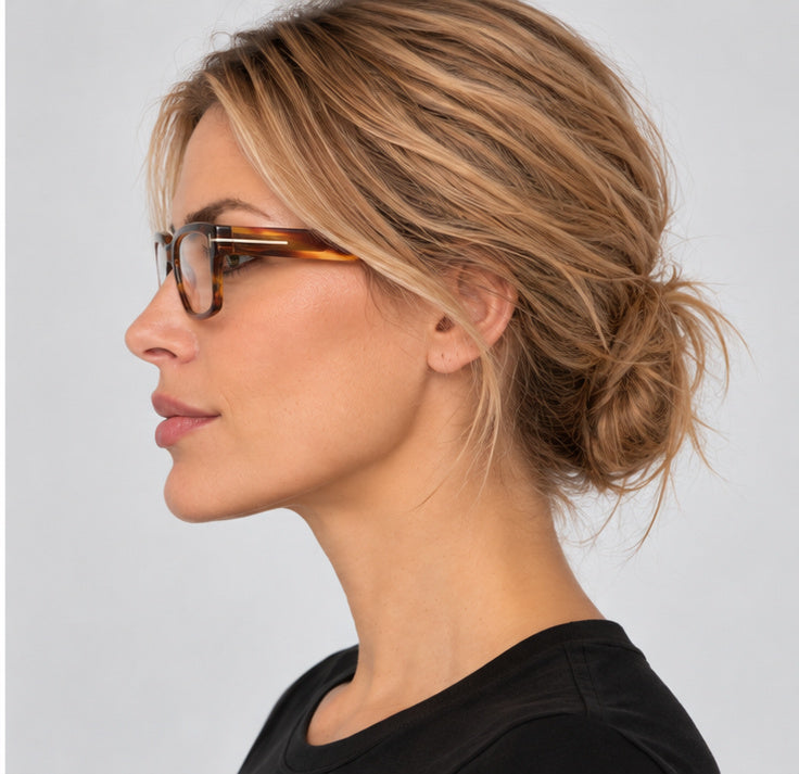 Tom Ford Women's 52mm Coloured Havana Eyeglasses FT6045-B-055-52