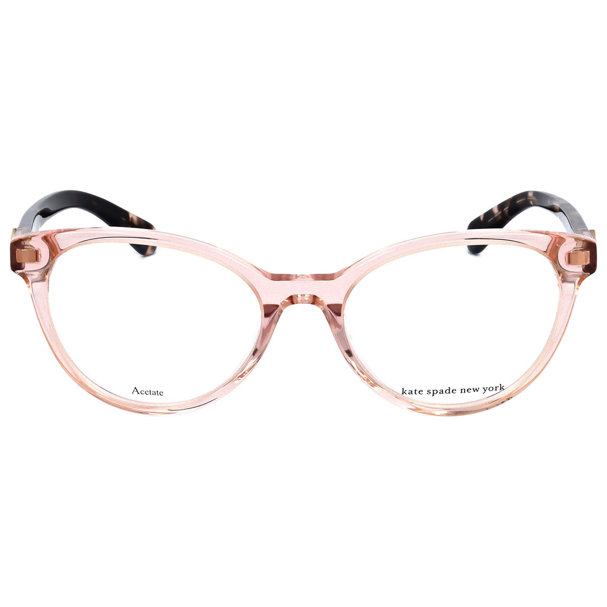 משקפי ראייה Kate Spade דגם Gela לנשים 50 מ״מ בצבע שקוף ורוד