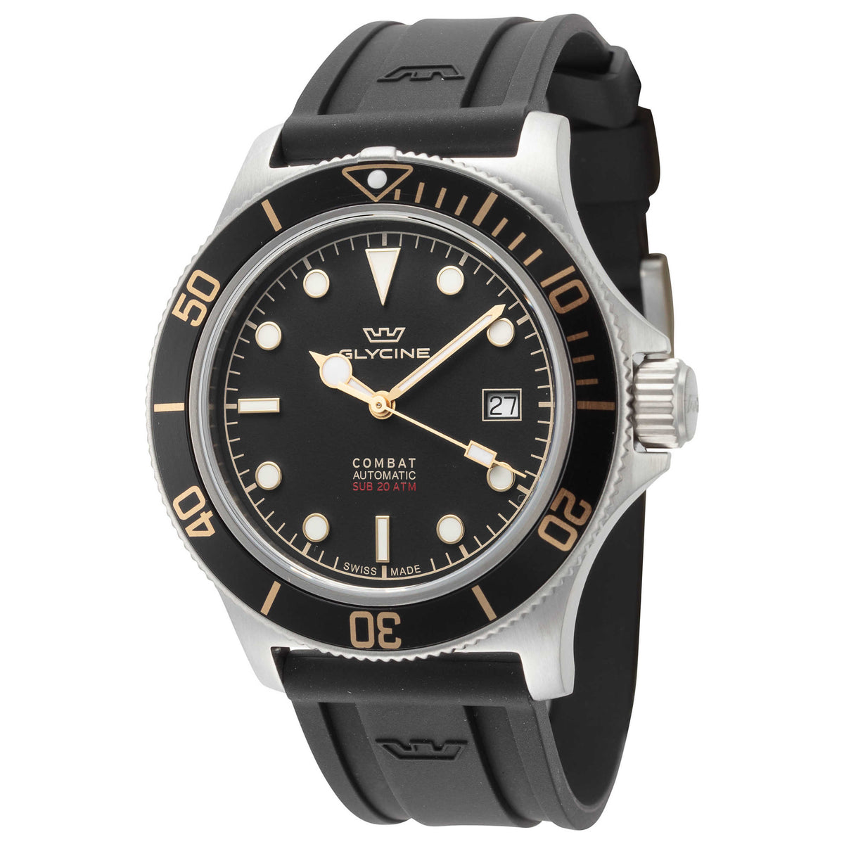 Glycine Men's Combat Sub 42mm Automatic Watch GL0326