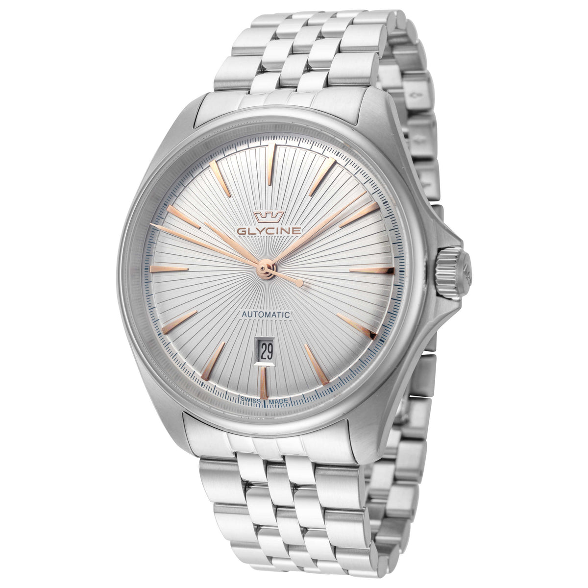 שעון Glycine דגם Combat Classic לגברים 43 מ״מ אוטומטי
