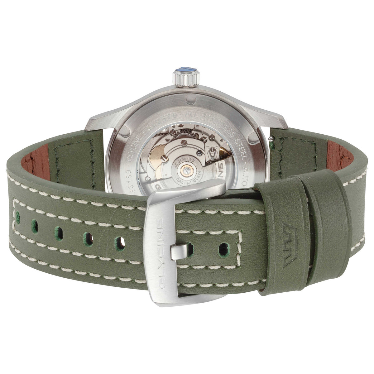 שעון לגבר Combat Field של Glycine, אוטומטי, 42 מ״מ