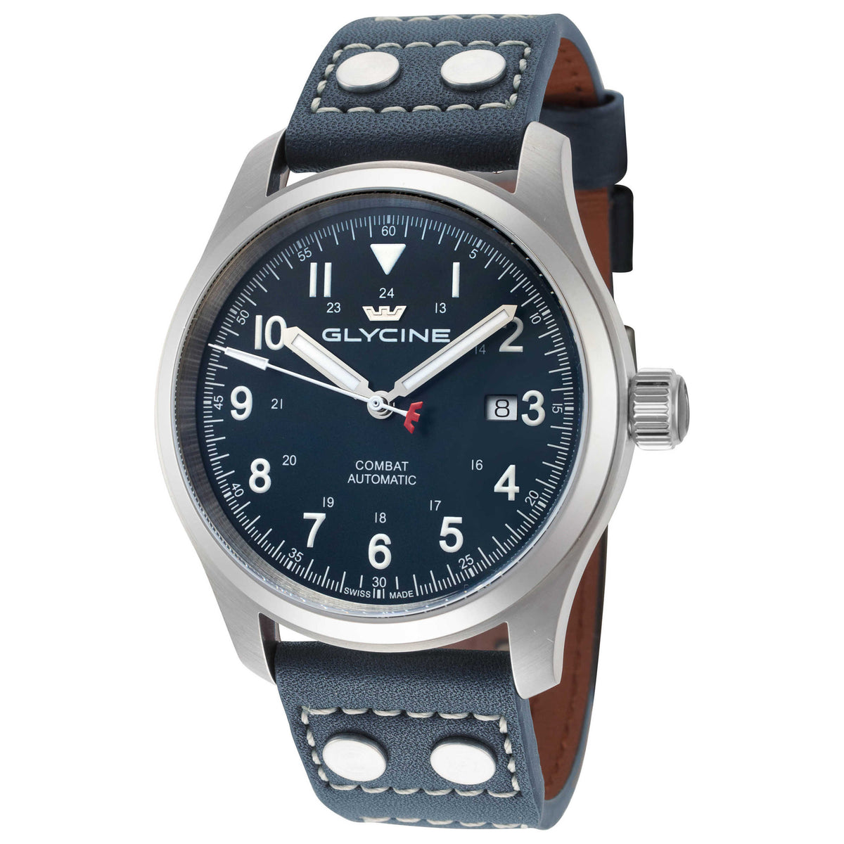 שעון לגבר Combat Field של Glycine, אוטומטי, 40 מ״מ