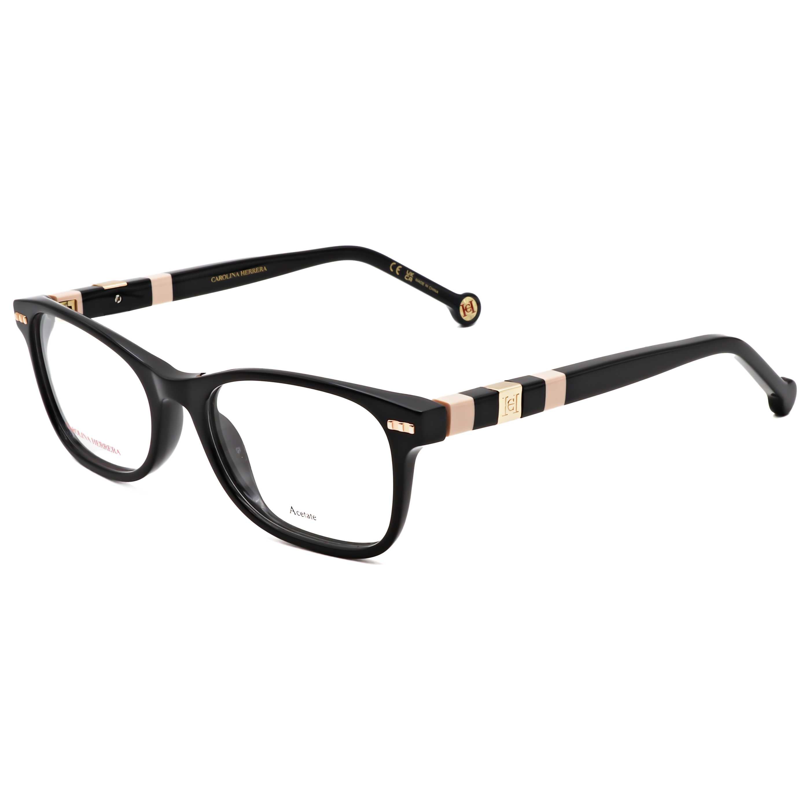 משקפי ראייה Carolina Herrera דגם Her0110 לנשים 51 מ״מ בצבע שחור ניוד