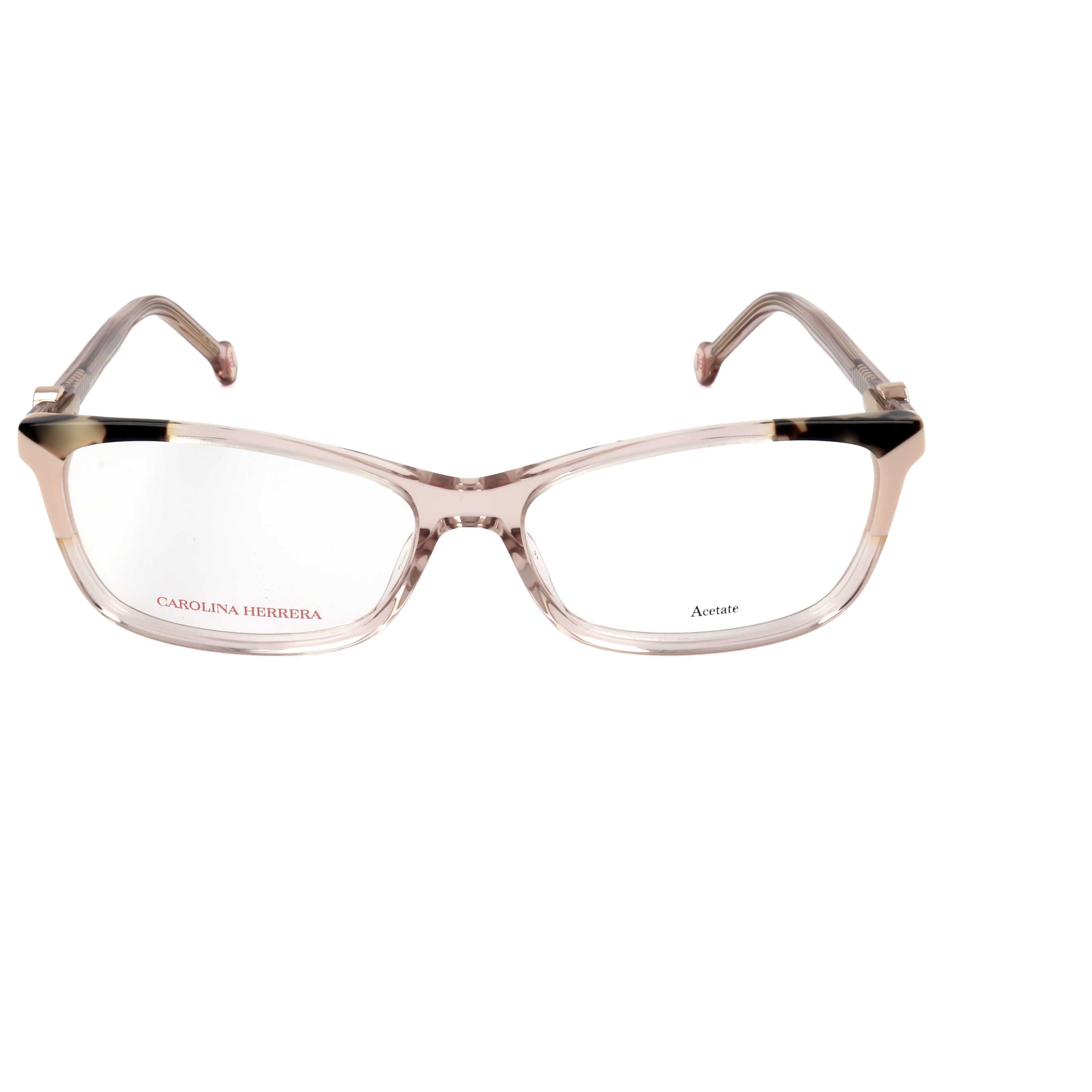 משקפי ראייה Carolina Herrera דגם Her0114 לנשים 54 מ״מ בצבע Peach הוואנה