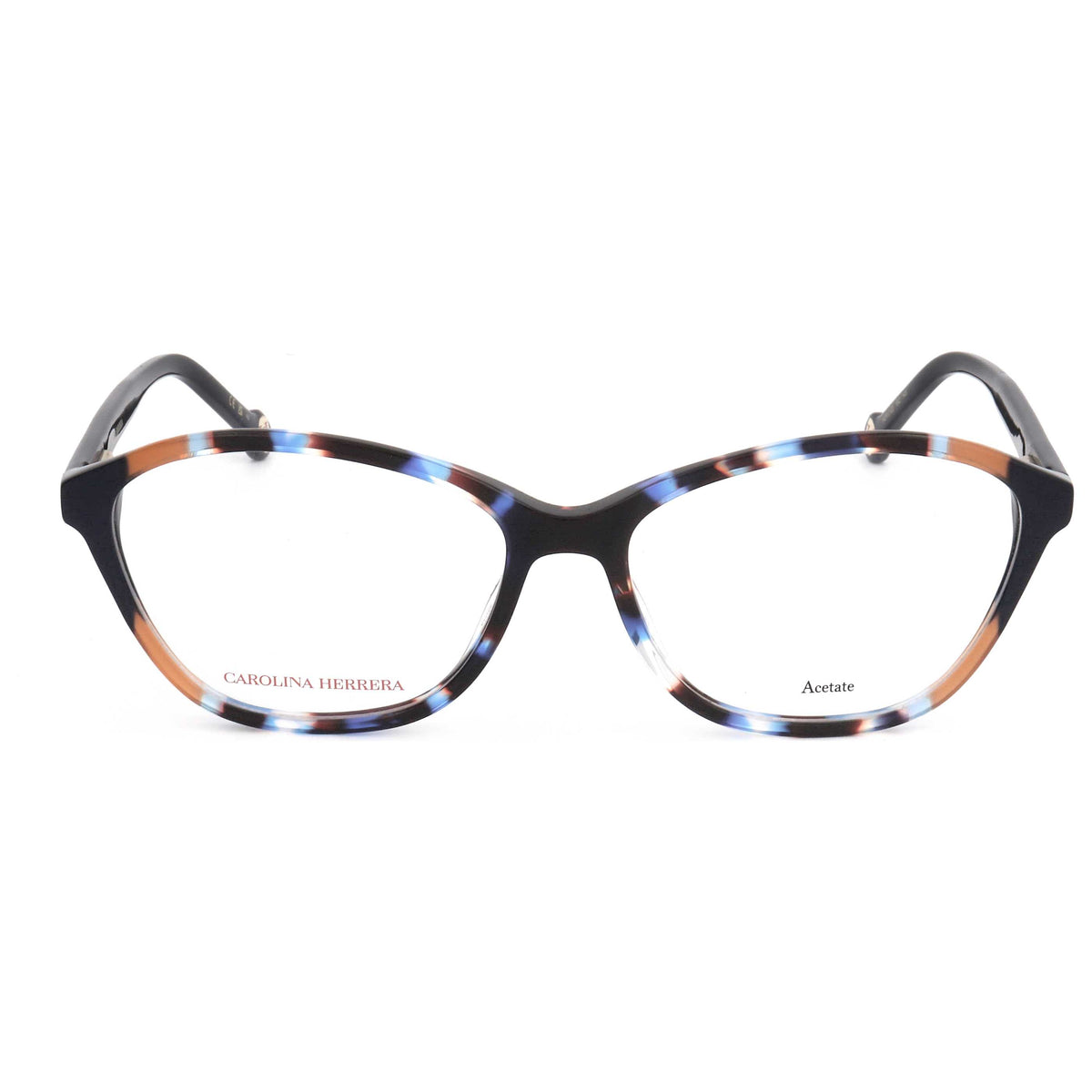 משקפי ראייה Carolina Herrera דגם Her0122 לנשים 55 מ״מ בצבע הוואנה כחול