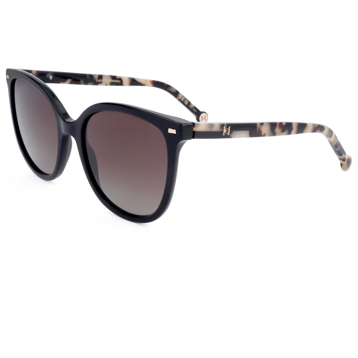 משקפי שמש Carolina Herrera דגם Her0136 לנשים 55 מ״מ בצבע שחור הוואנה