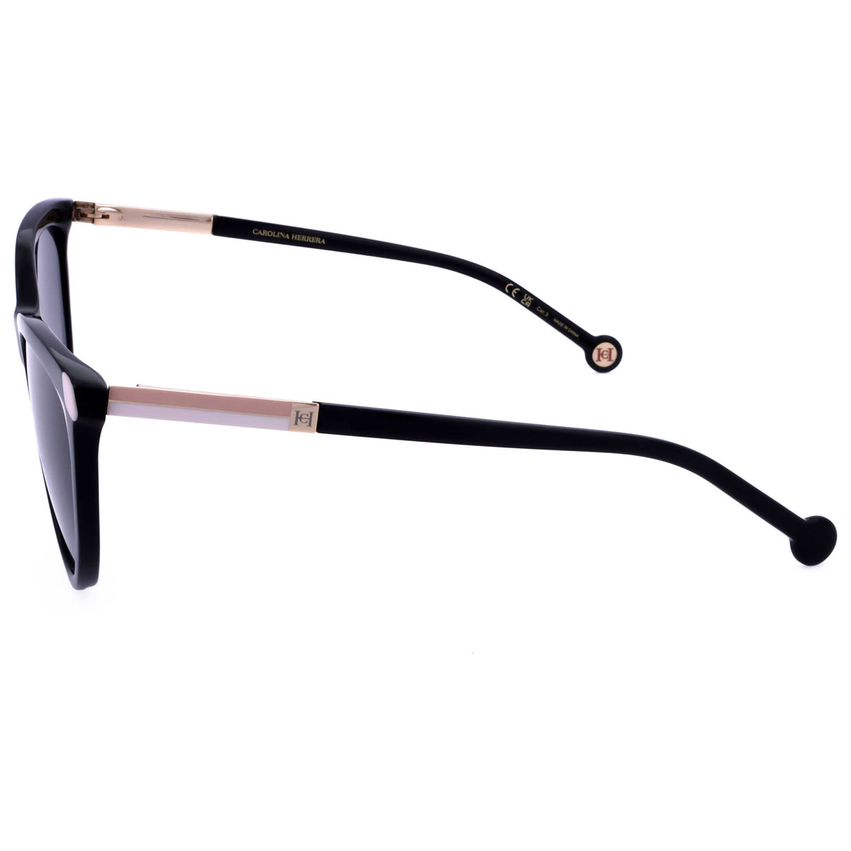 משקפי שמש Carolina Herrera דגם HER0141-S-KDX-57 לנשים 57 מ״מ בצבע Black Nude