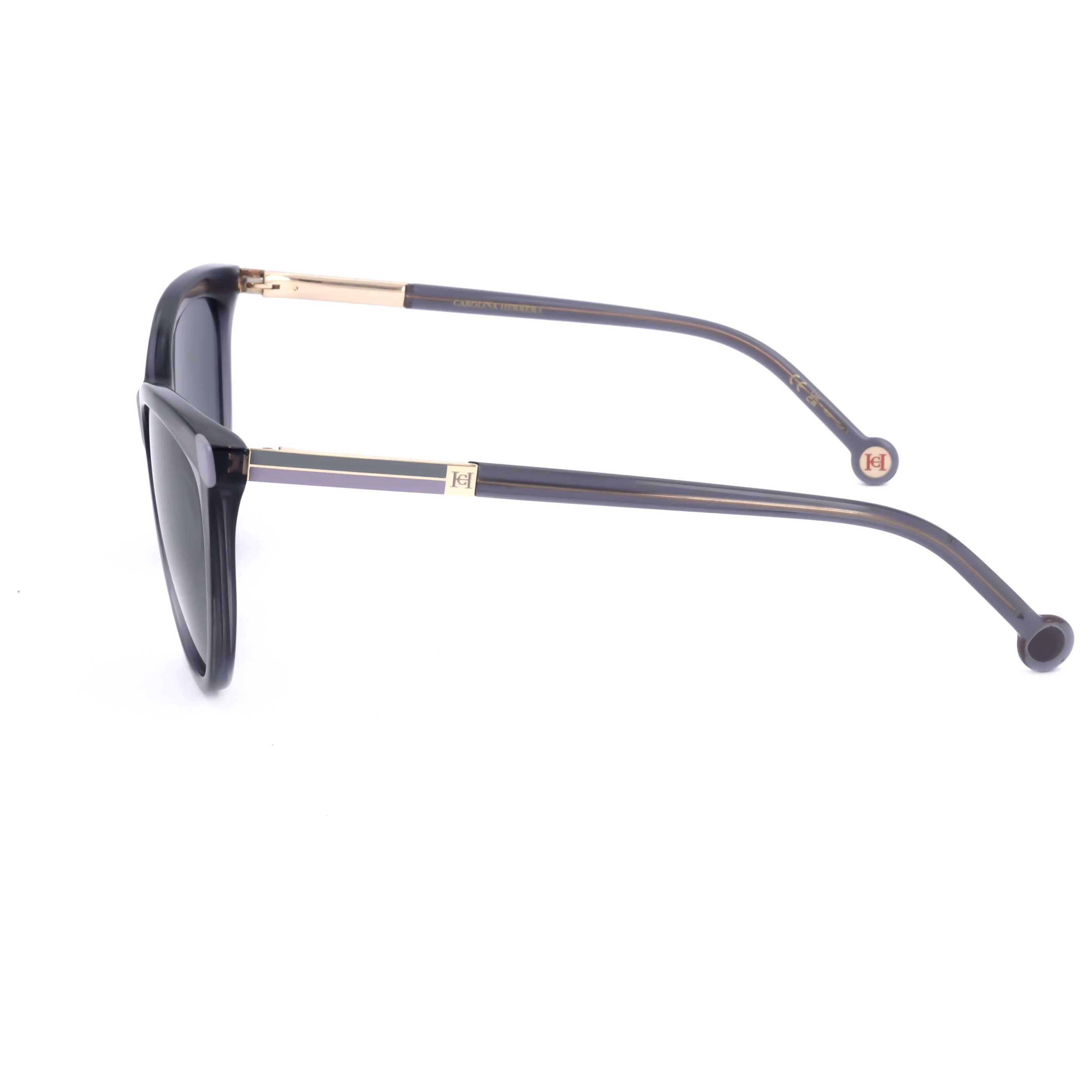 משקפי שמש Carolina Herrera דגם Her0141 לנשים 57 מ״מ בצבע אפור Violet