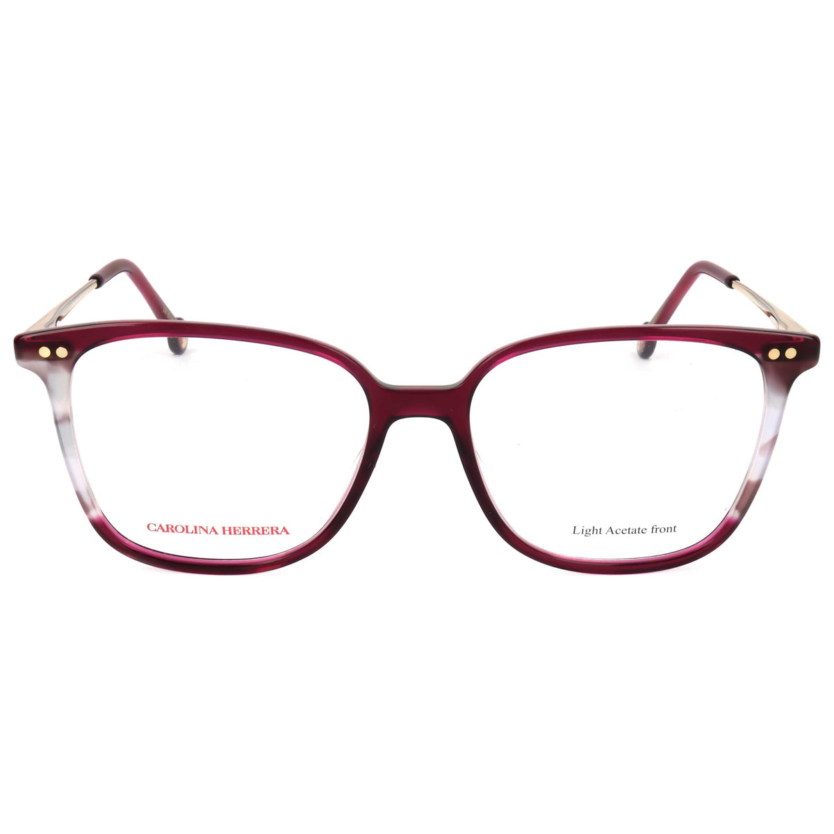 משקפי ראייה Carolina Herrera דגם Her0165 לנשים 53 מ״מ בצבע Burgundy הוואנה