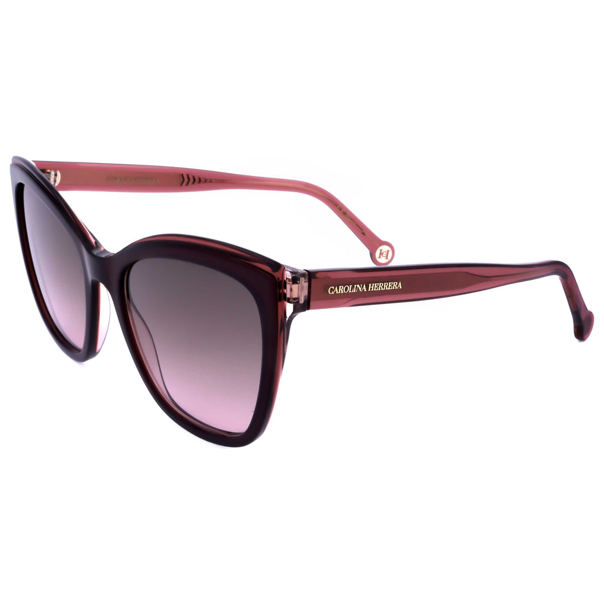 משקפי שמש Carolina Herrera דגם HER0188-S-C8C-55 לנשים 55 מ״מ בצבע Burgundy Red